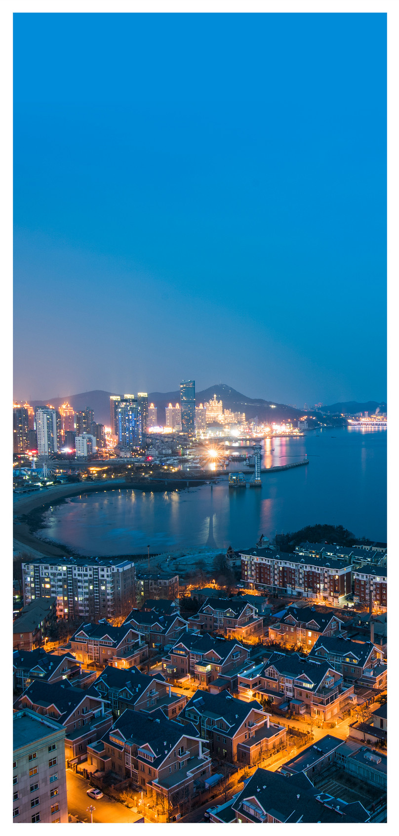 Wallpaper Ponsel Pemandangan Malam Kota - Pemandangan Kota Malam Hari , HD Wallpaper & Backgrounds