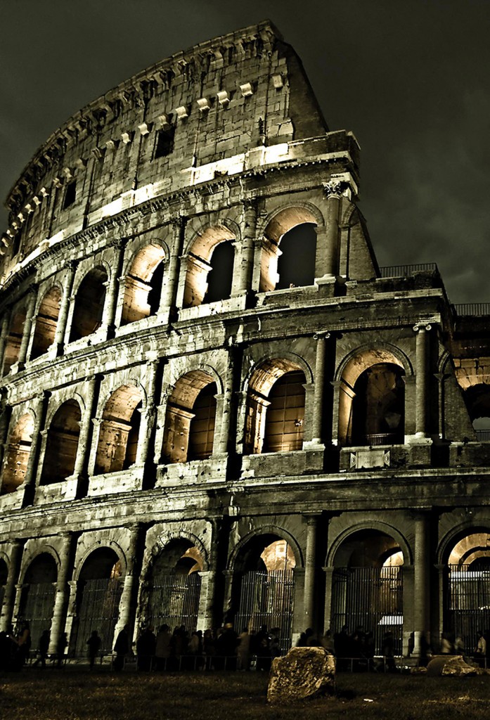 Colosseum Rome 3wallpapers Iphone Parallax Colosseum - Roman Architecture Hd , HD Wallpaper & Backgrounds