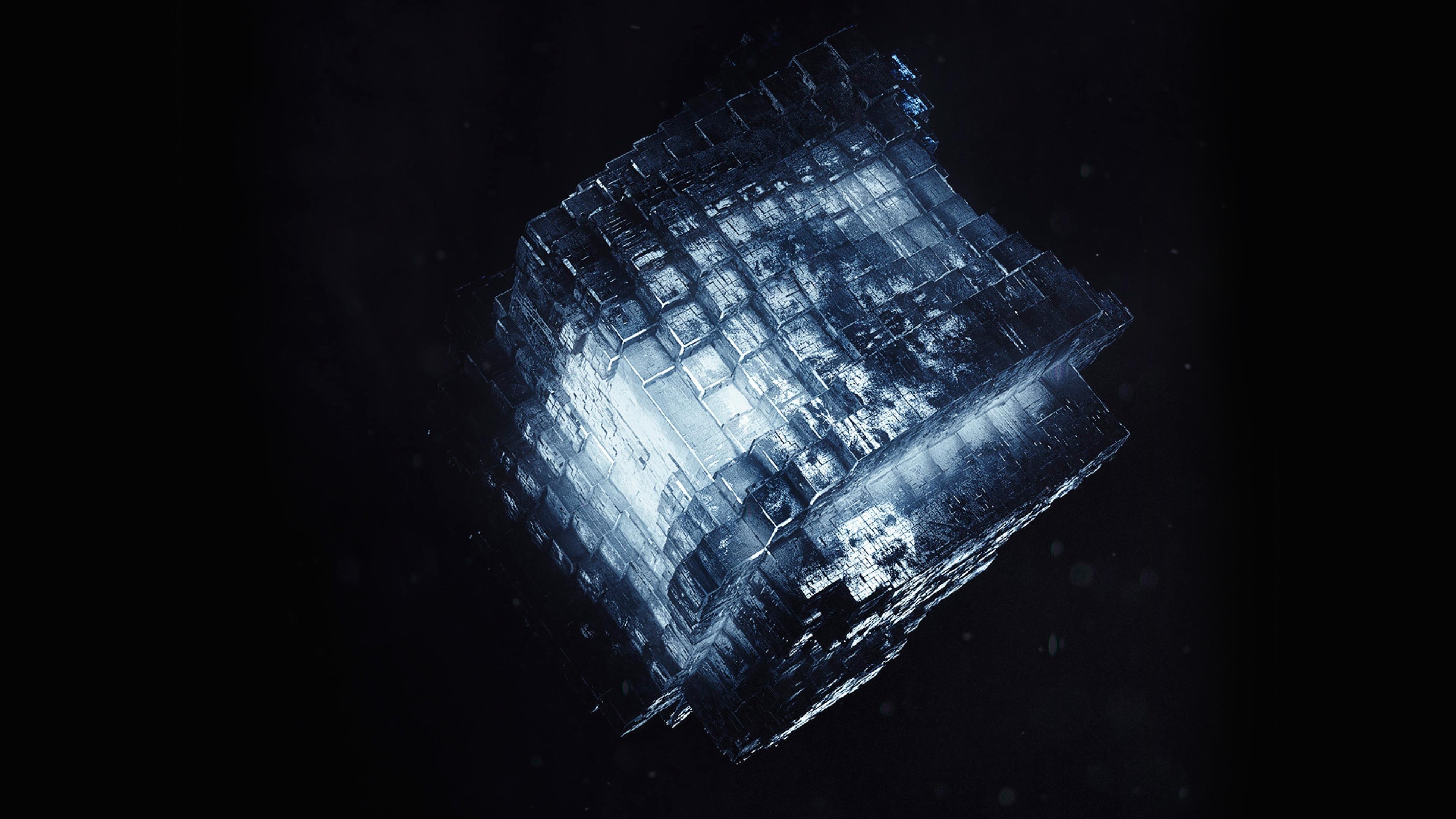 Tesseract Cube Wallpaper - Darkness , HD Wallpaper & Backgrounds