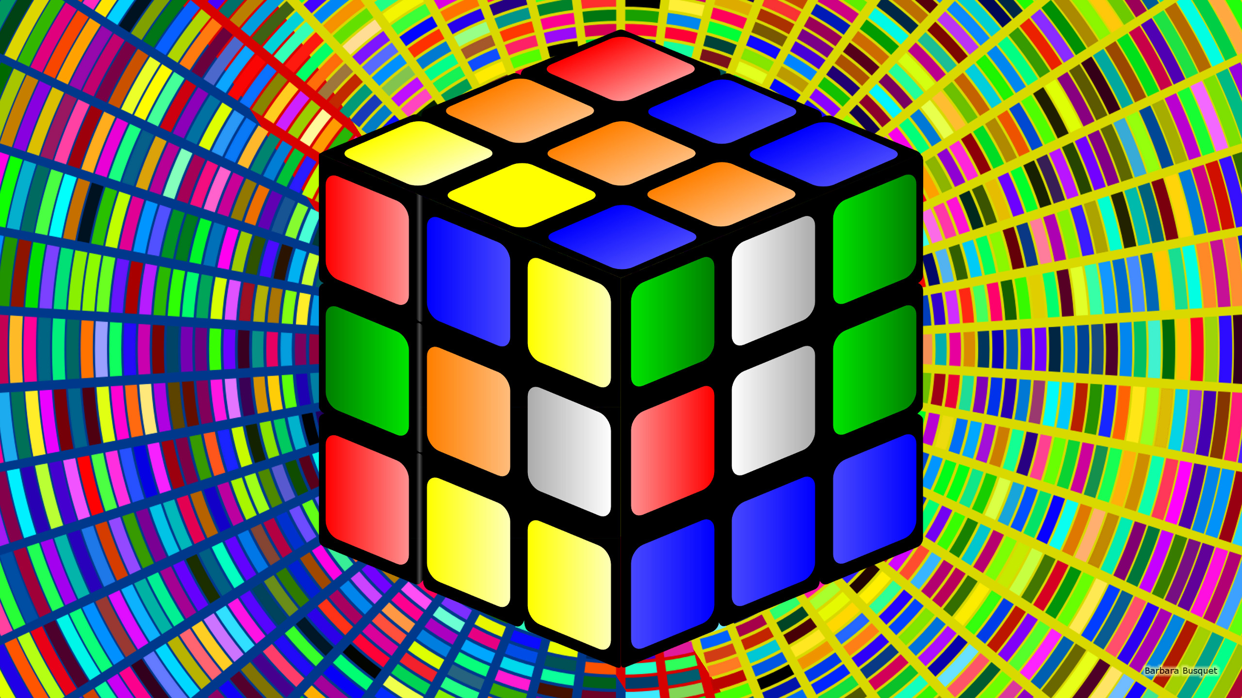 Rubik's Cube Wallpaper Hd , HD Wallpaper & Backgrounds