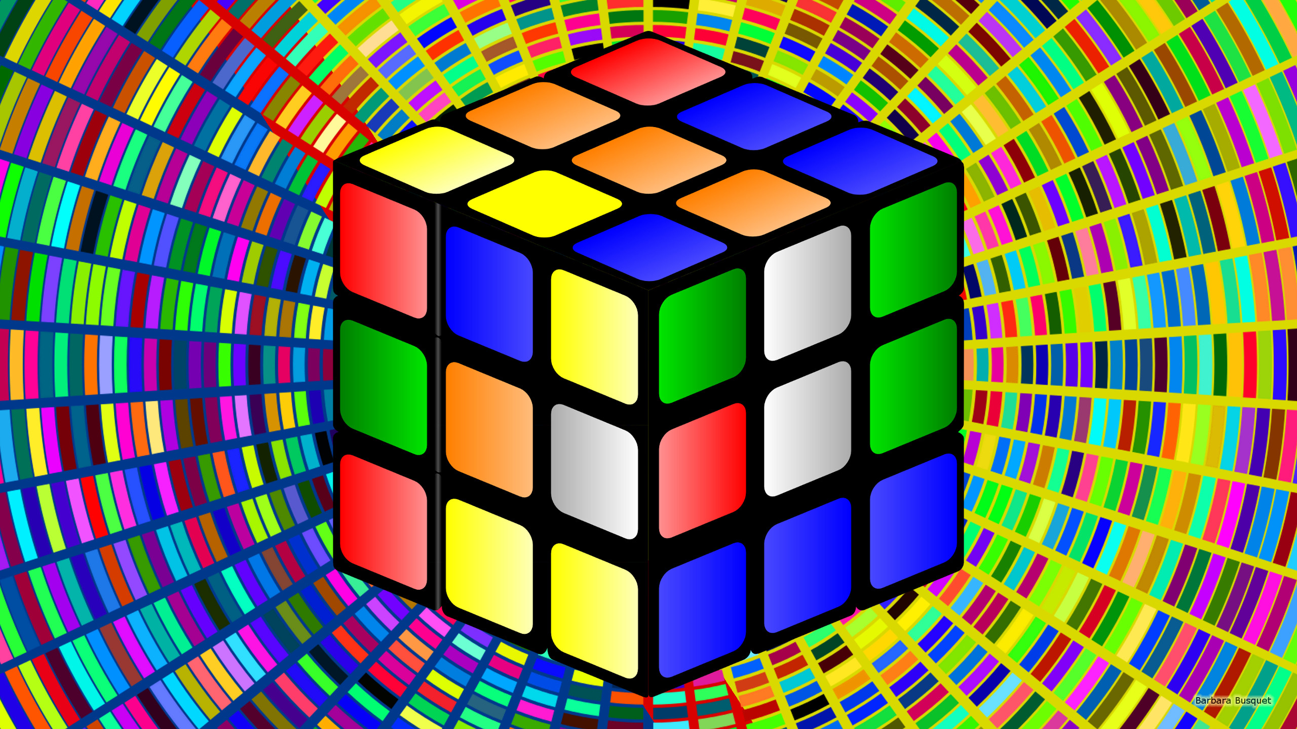 Rubik's Cube Wallpaper Hd (#2990792) - HD Wallpaper & Backgrounds Download