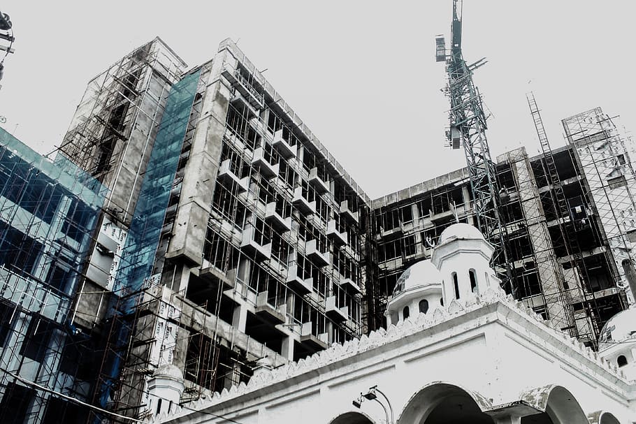 Indonesia, Surakarta, Engineering, Construction, Building, - Building Under Construction In Indonesia Hd , HD Wallpaper & Backgrounds