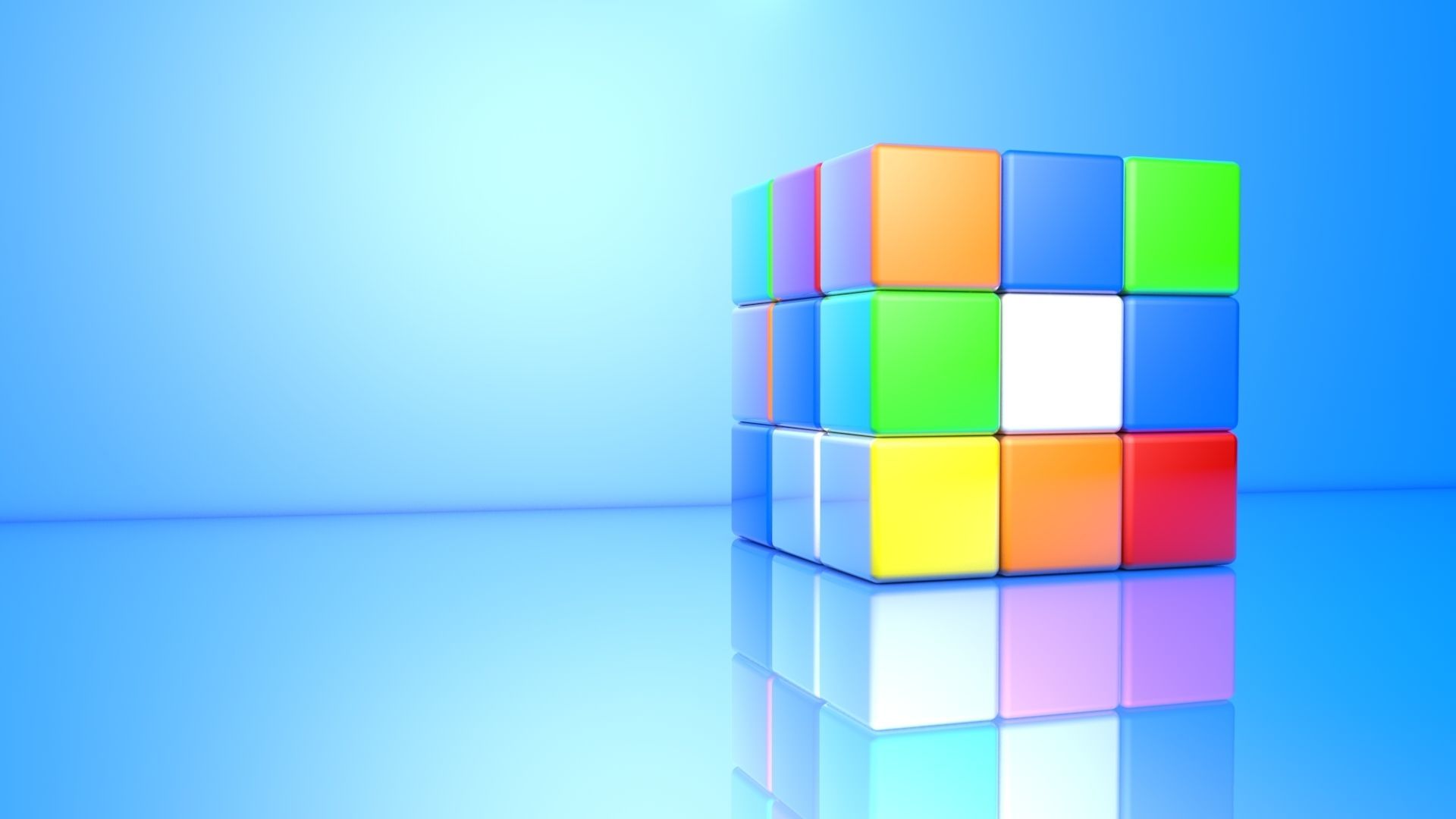Rubik S Cube - Rubiks Cube , HD Wallpaper & Backgrounds