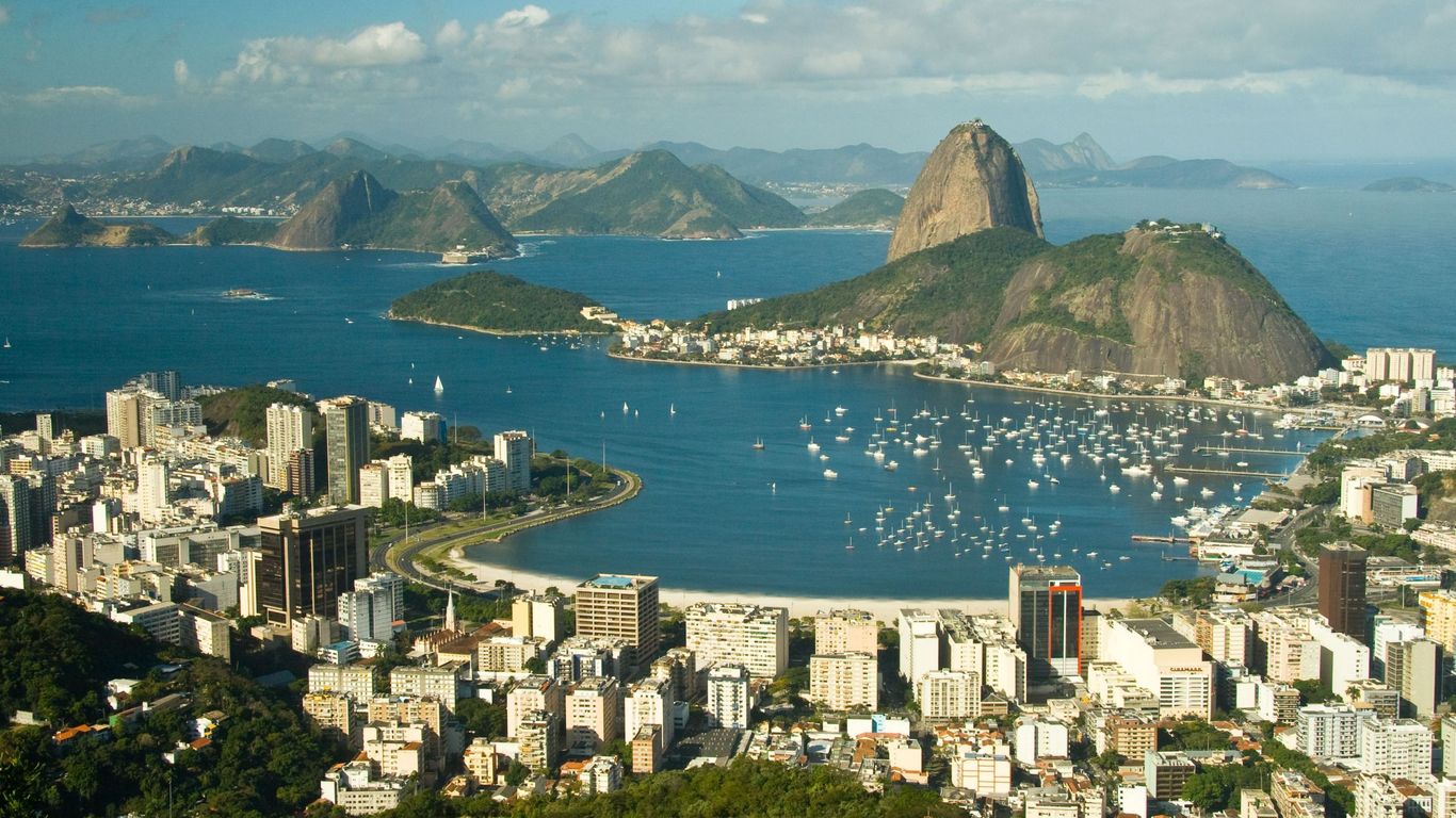 Beautiful Brazil Wallpaper - Rio De Janeiro Sea , HD Wallpaper & Backgrounds
