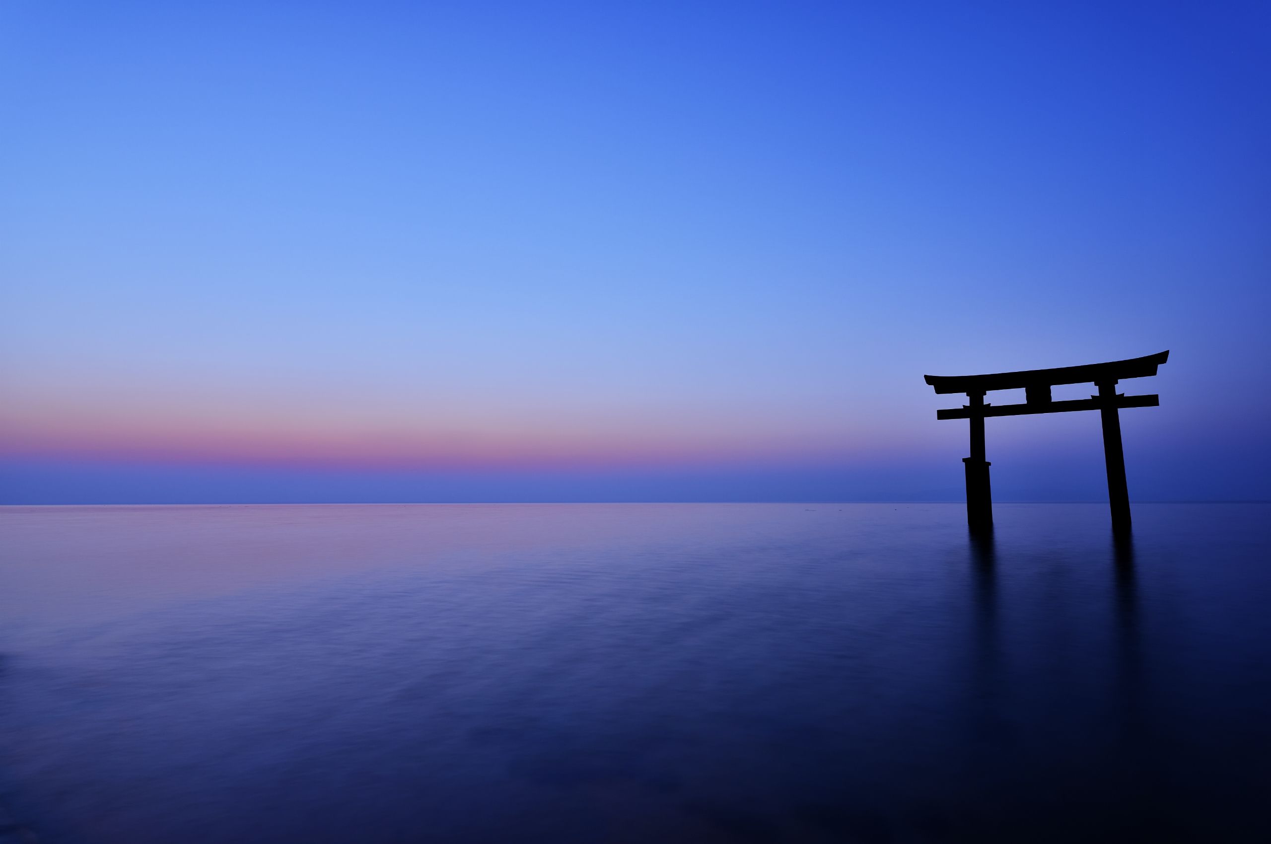 Calm Wallpaper - Shirahige Shinto Shrine , HD Wallpaper & Backgrounds
