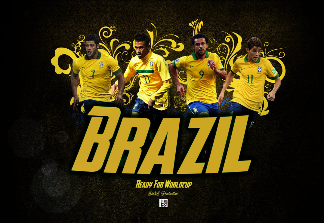 Brazil Wallpaper - Brazil Wallpaper Football , HD Wallpaper & Backgrounds