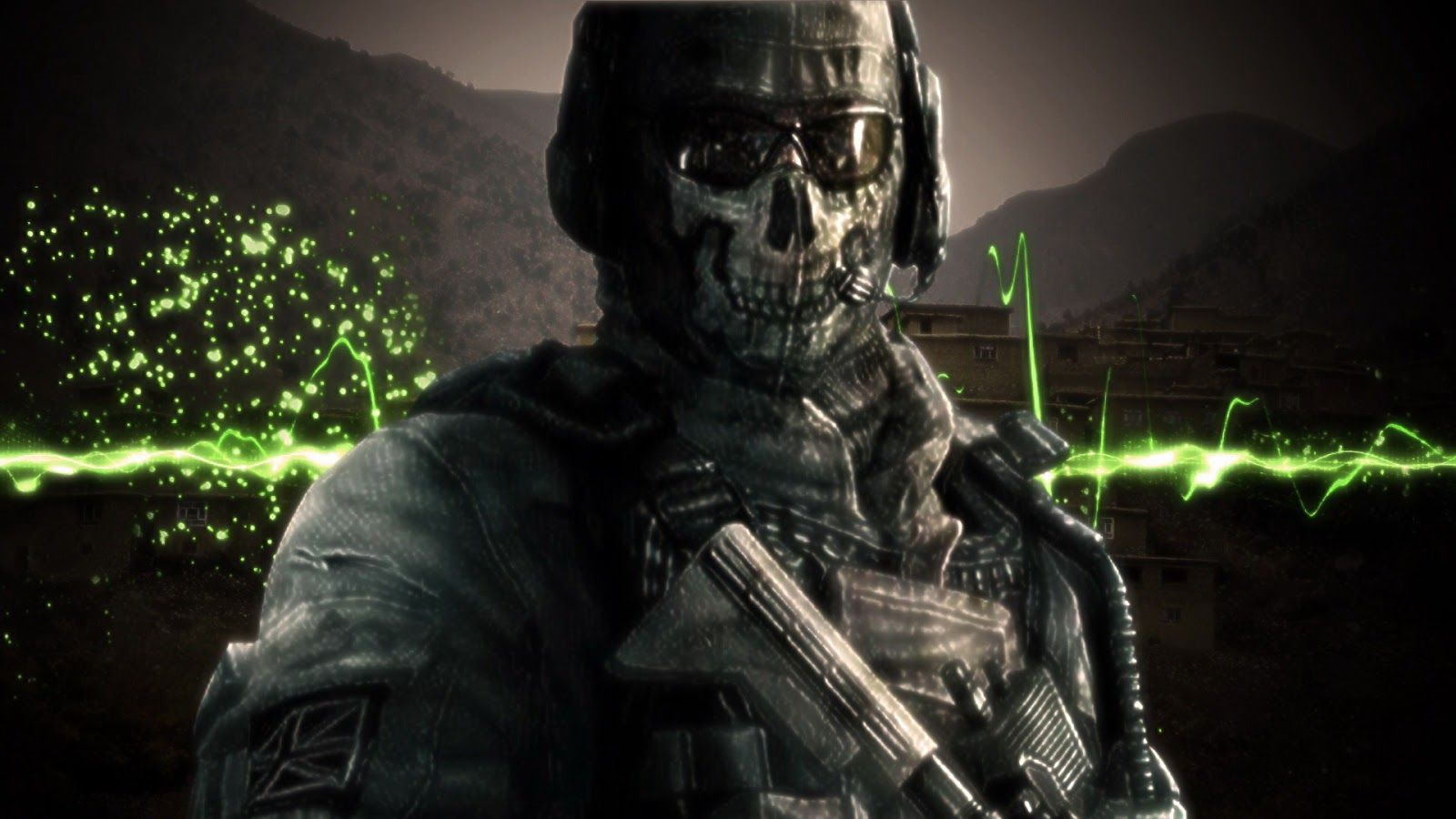 Call Of Duty Modern Warfare Ghost , HD Wallpaper & Backgrounds