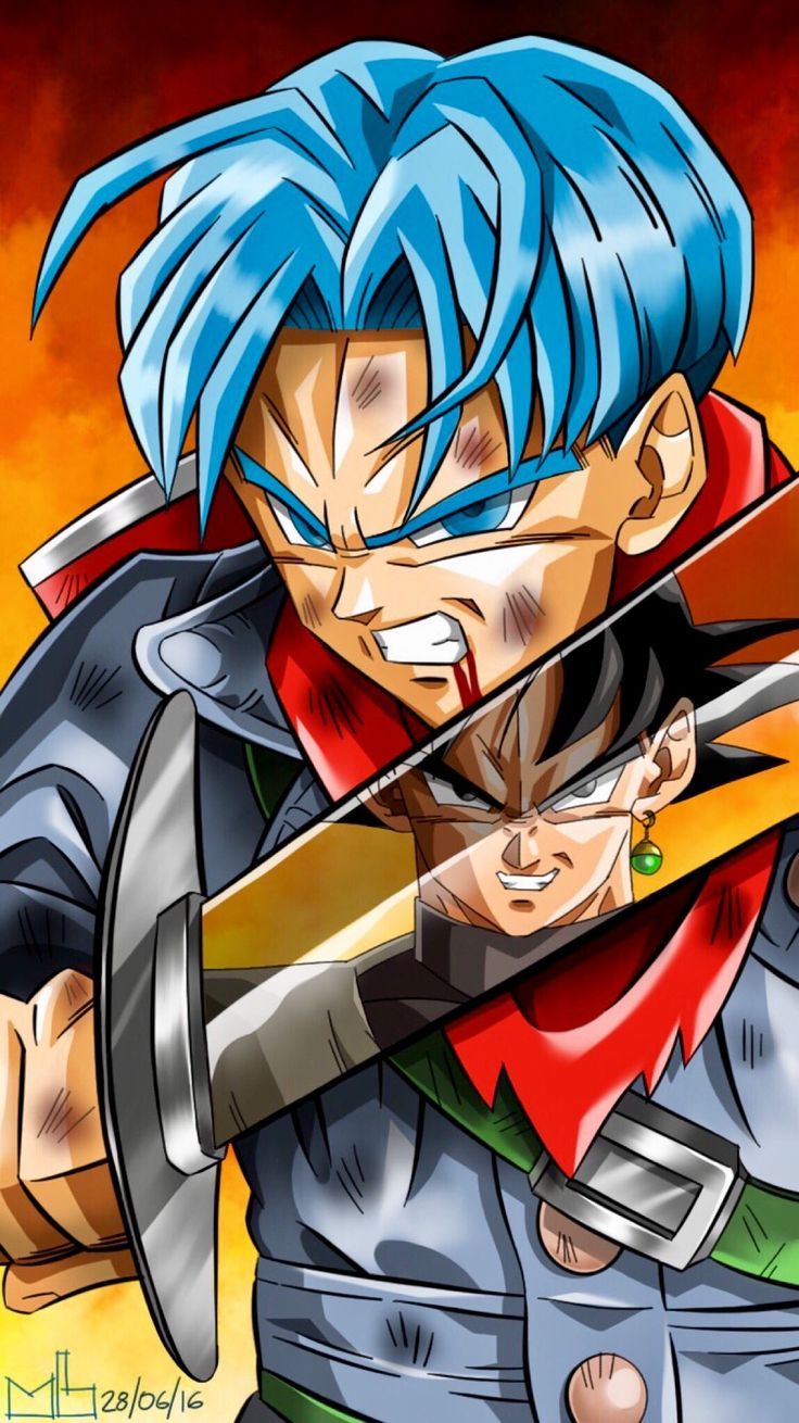 Trunks Iphone Wallpaper - Future Trunks Wallpaper Iphone , HD Wallpaper & Backgrounds