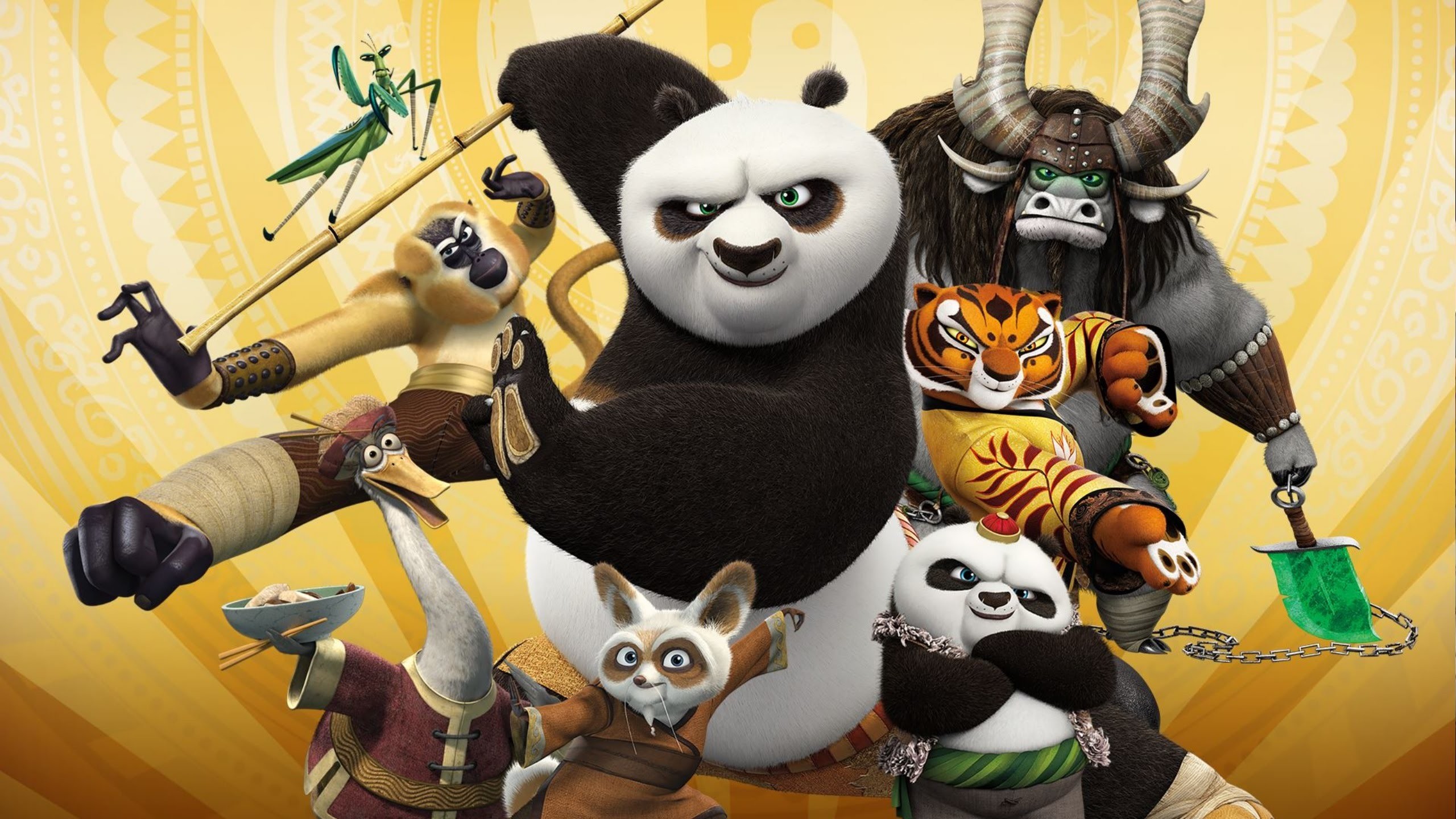 Kung Fu Panda Wallpapers 
 Data-src /w/full/e/e/4/283823 - Kung Fu Panda All , HD Wallpaper & Backgrounds