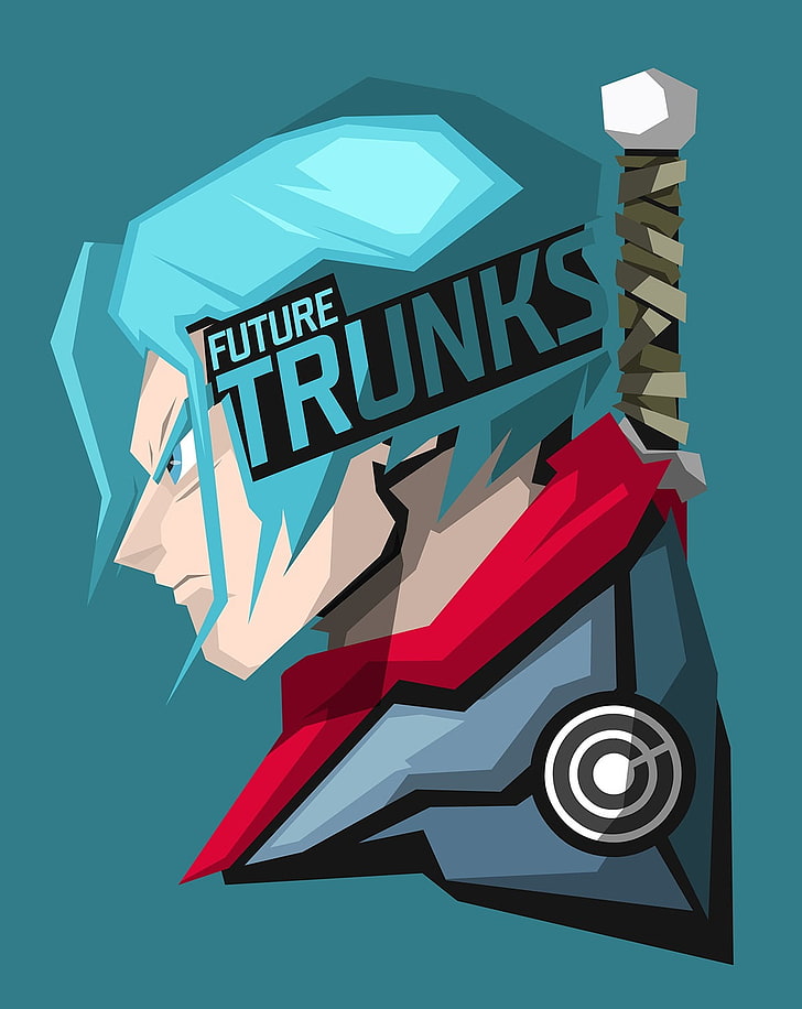 Future Trunks Illustration, Dragon Ball Z, Trunks , - Future Trunk Dragon Ball Trunks , HD Wallpaper & Backgrounds