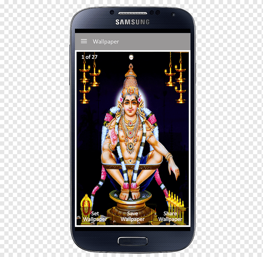Ayyappan Mobile Phones Ganesha Desktop, Ganesha, Gadget, - Ayyappa Images Download For Mobile , HD Wallpaper & Backgrounds
