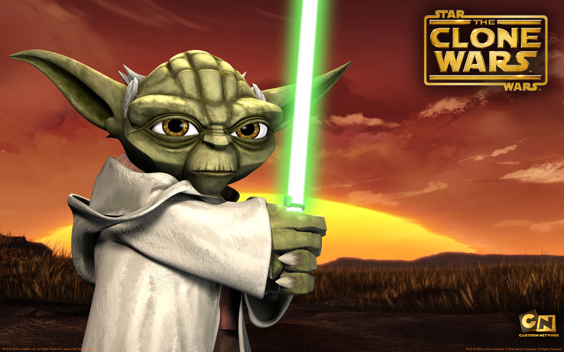Yoda Star Wars The Clone Wars , HD Wallpaper & Backgrounds