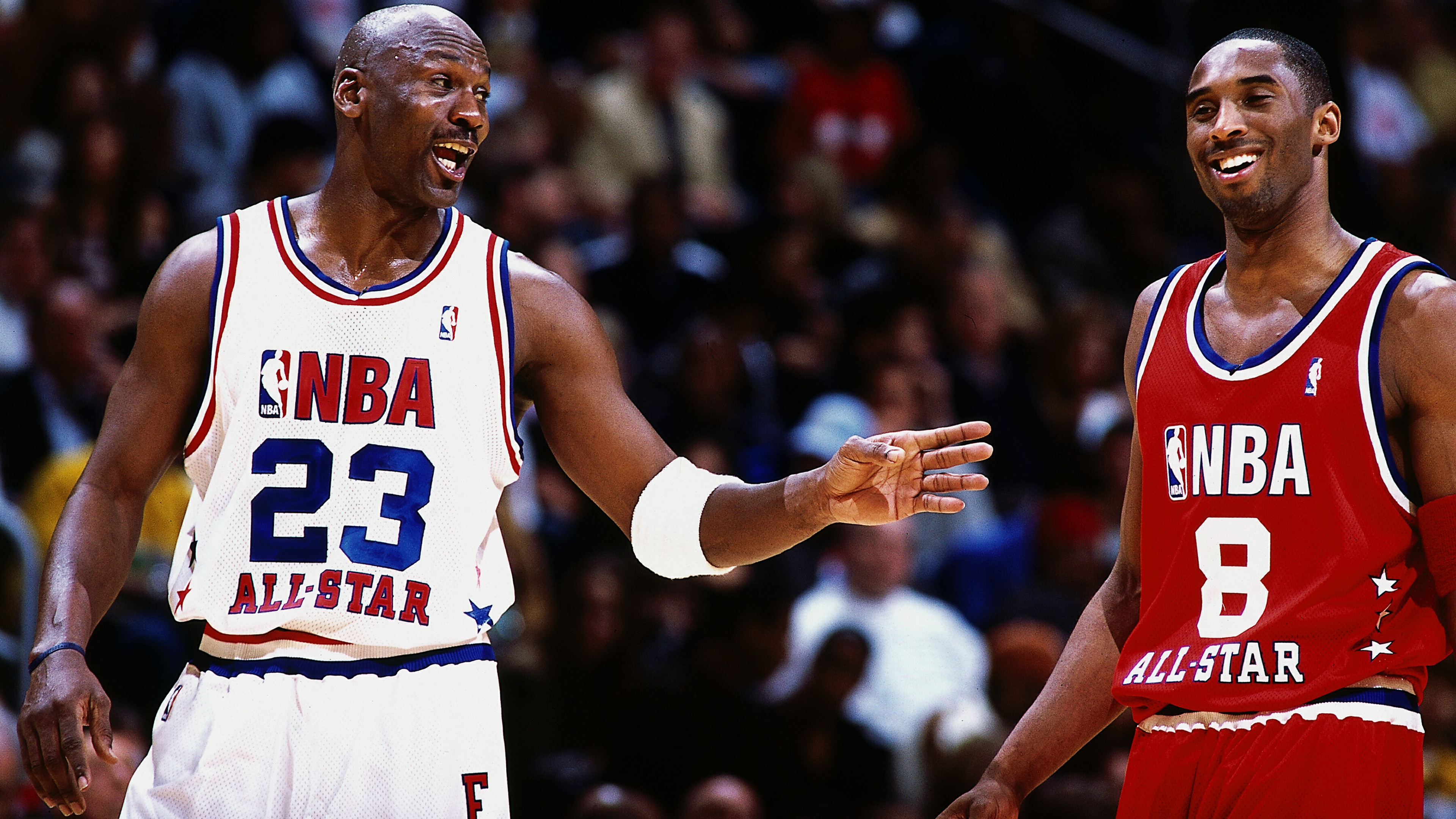 Michael Jordan And Kobe All Star , HD Wallpaper & Backgrounds