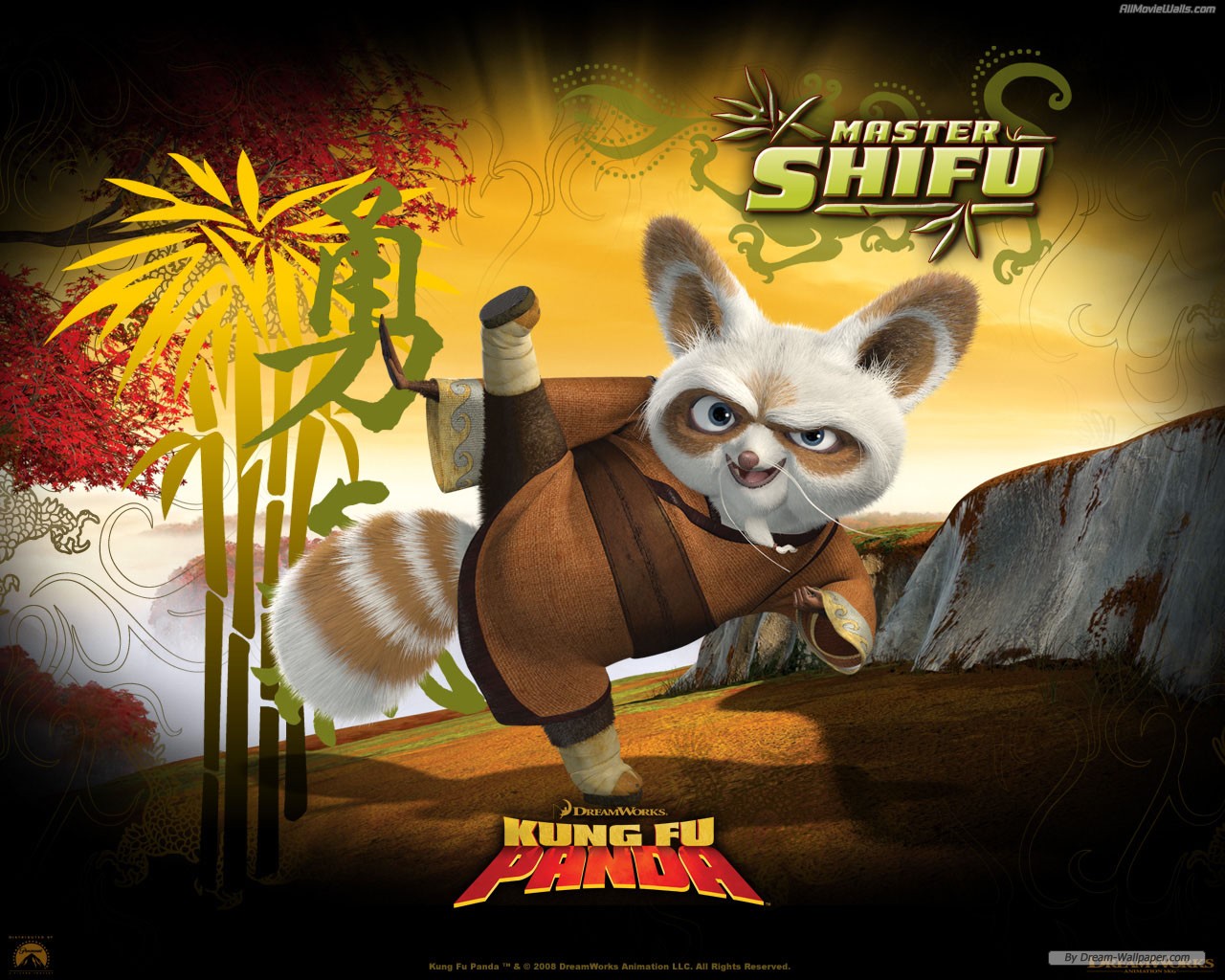 Free Cartoon Wallpaper - Kung Fu Panda , HD Wallpaper & Backgrounds