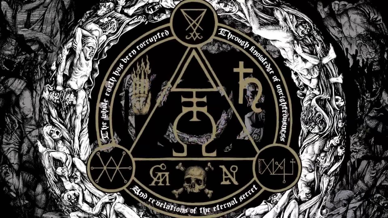 Goatwhore Black Death Metal Heavy Thrash Dark Evil - Satanic Symbols Wallpaper Hd , HD Wallpaper & Backgrounds