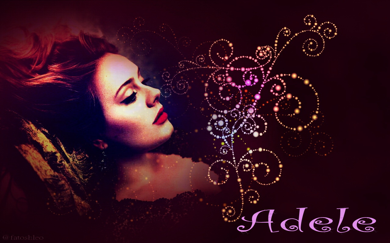 Adele Wallpaper - Black Wallpaper For Ramadan , HD Wallpaper & Backgrounds