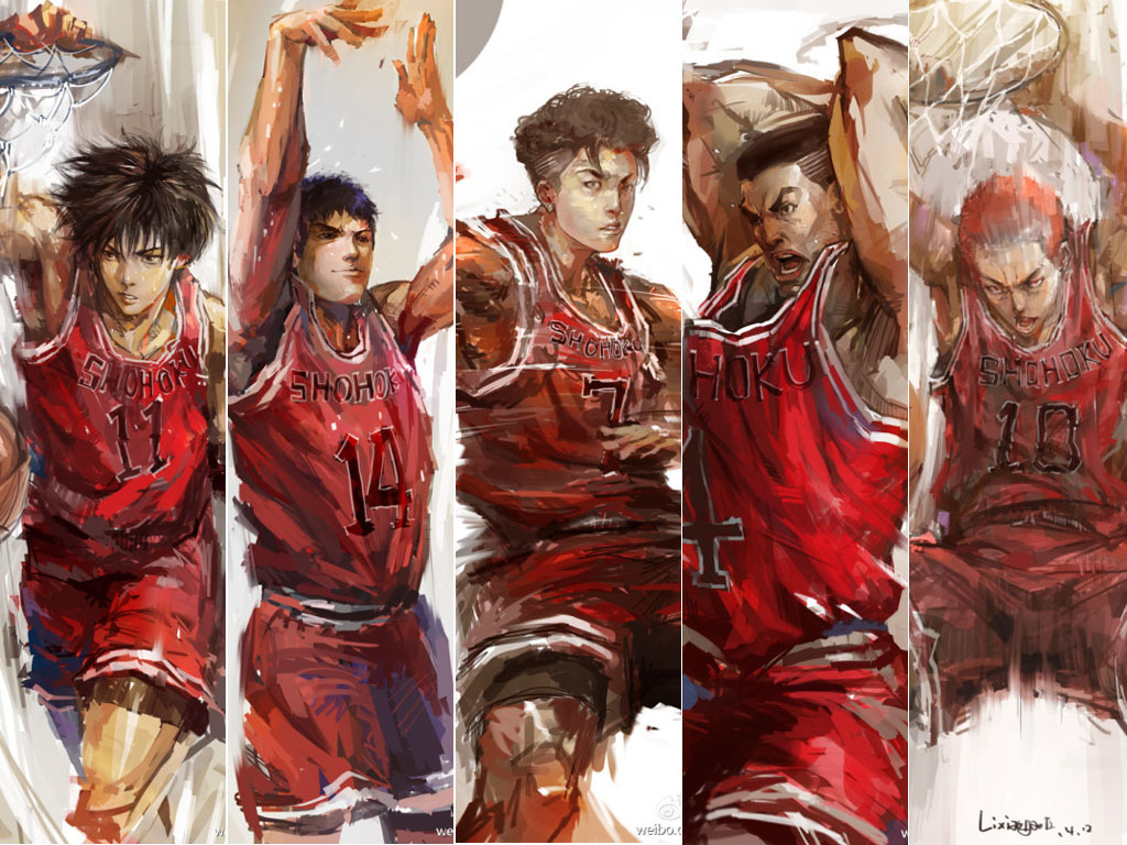 Slam Dunk Wallpaper Hd , HD Wallpaper & Backgrounds