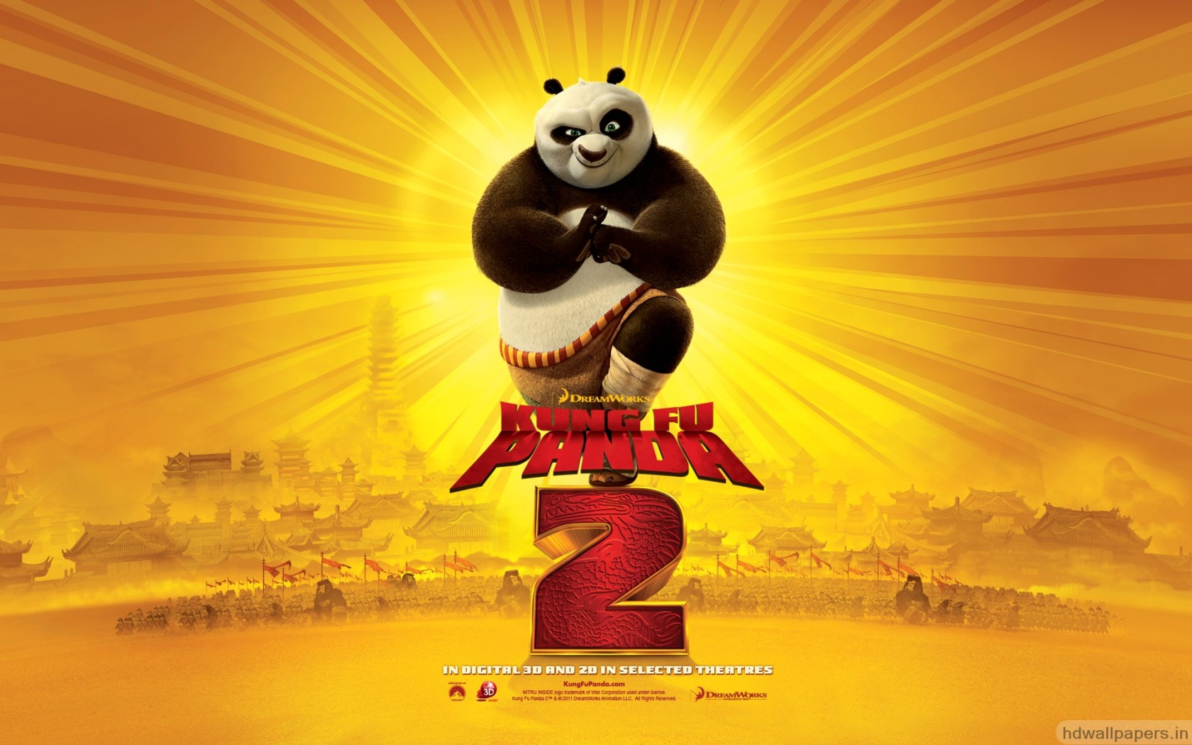 Kung Fu Panda 2 Poster , HD Wallpaper & Backgrounds
