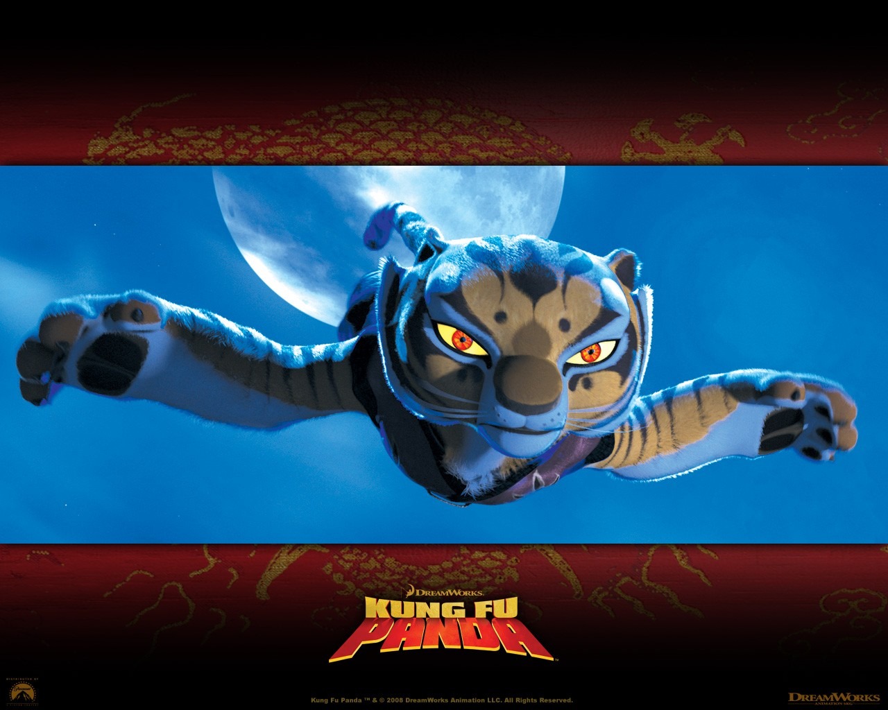 3d Animation Kung Fu Panda Wallpaper - Angelina Jolie Master Tigress Kung Fu Panda , HD Wallpaper & Backgrounds