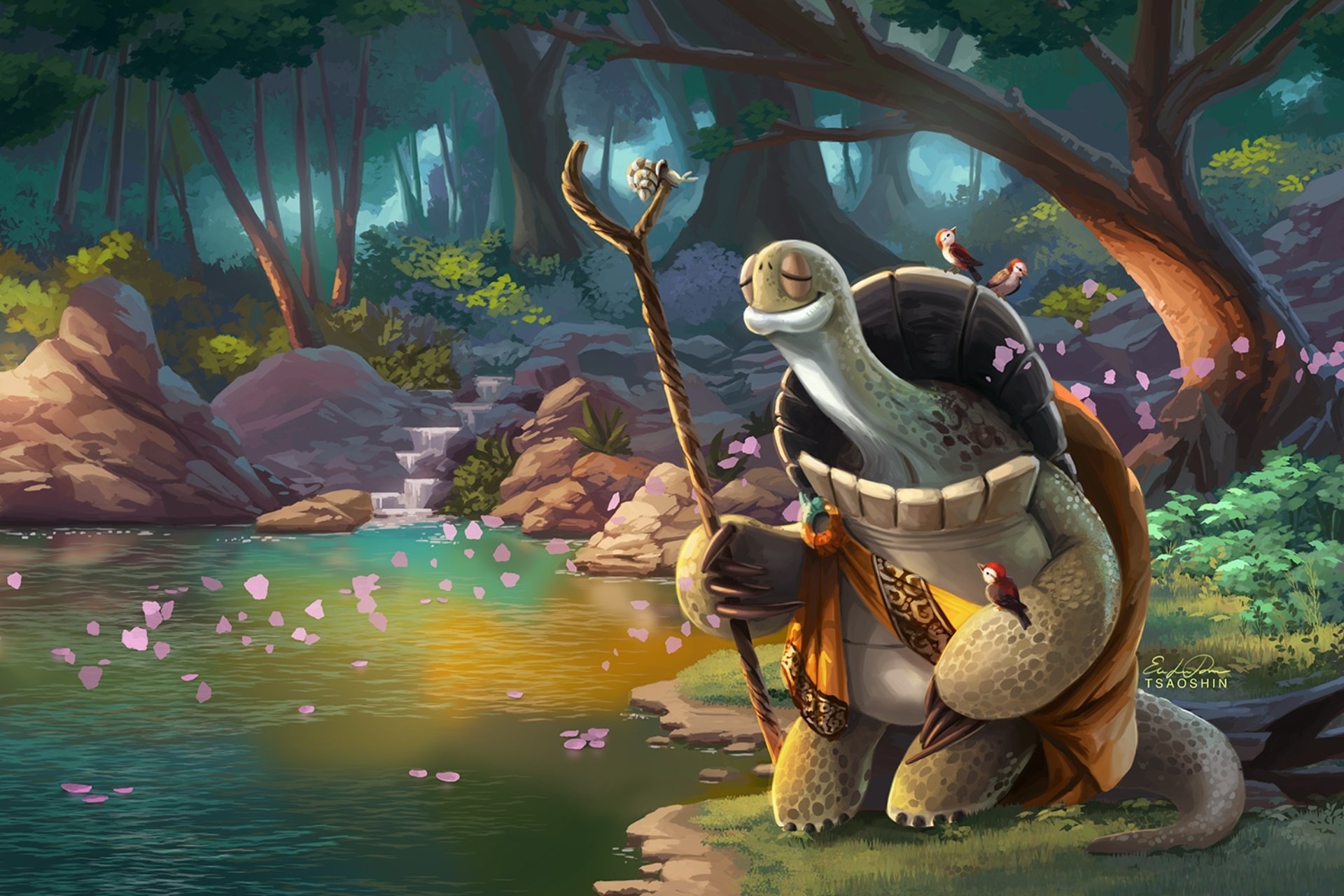 Kung Fu Panda Oogway , HD Wallpaper & Backgrounds