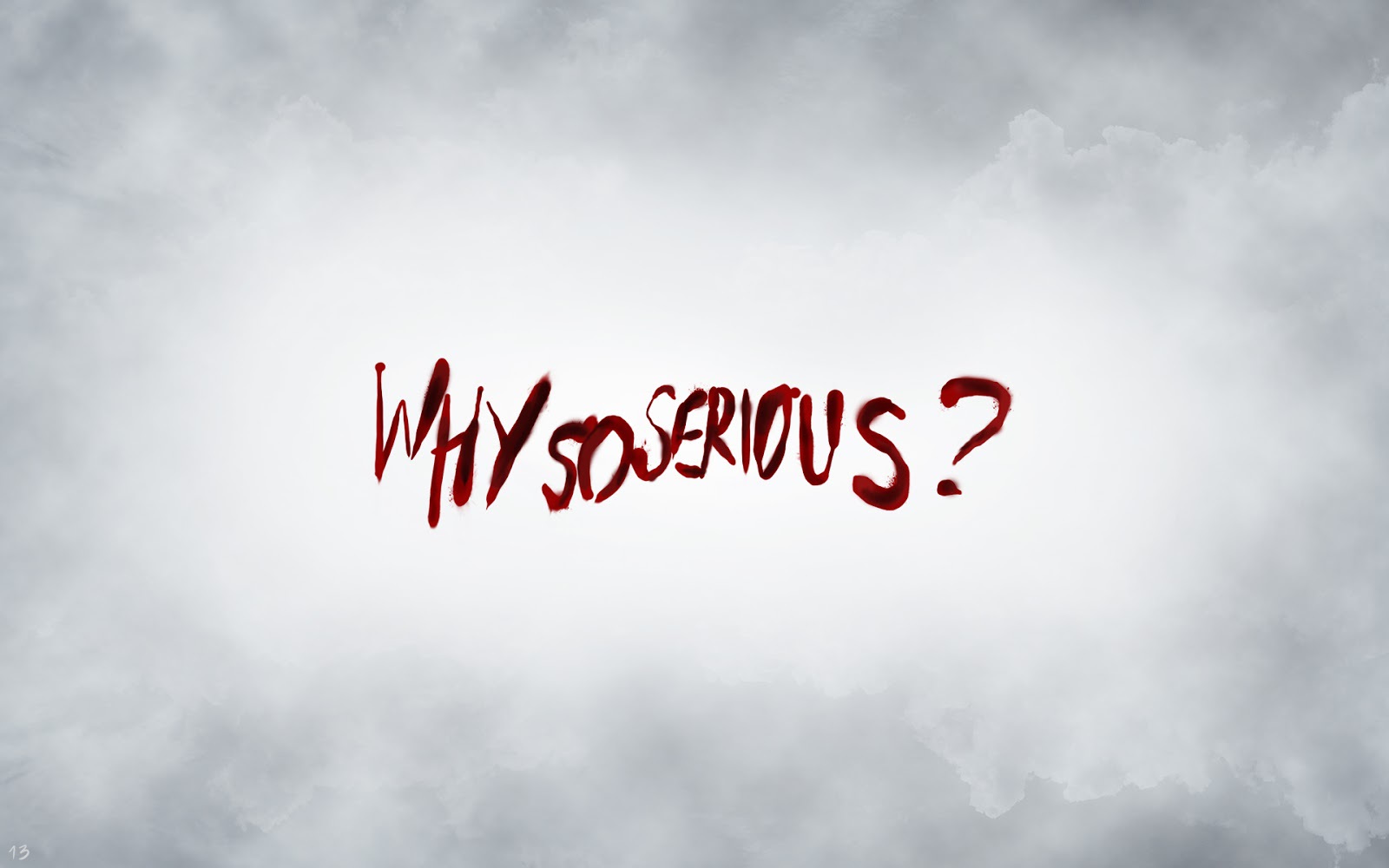 Why So Serious Wallpaper - You Re So Serious , HD Wallpaper & Backgrounds