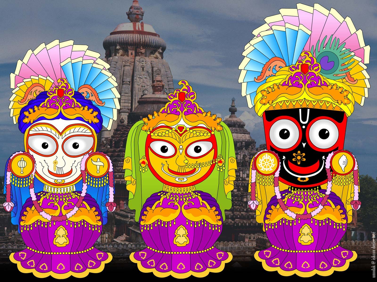 Jay Jagannath Images Hd , HD Wallpaper & Backgrounds