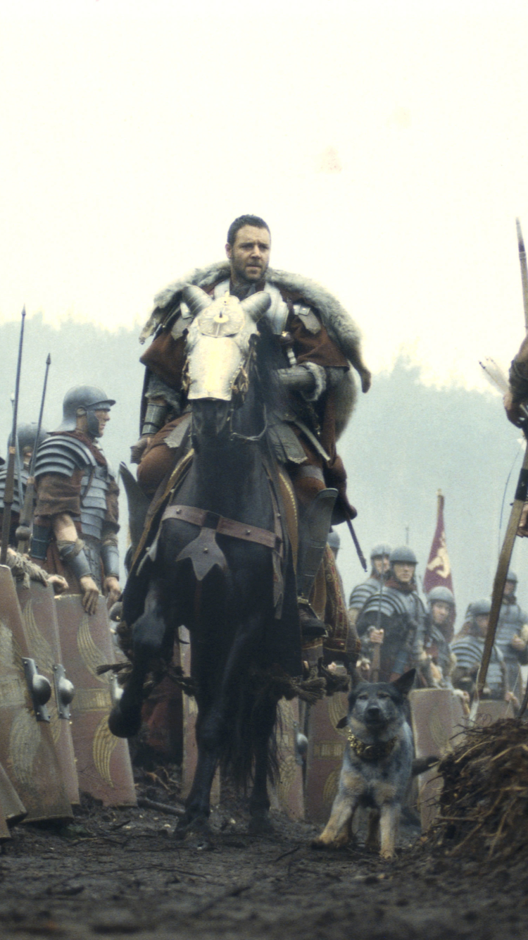 Wallpaper - Russell Crowe Gladiator Horse , HD Wallpaper & Backgrounds