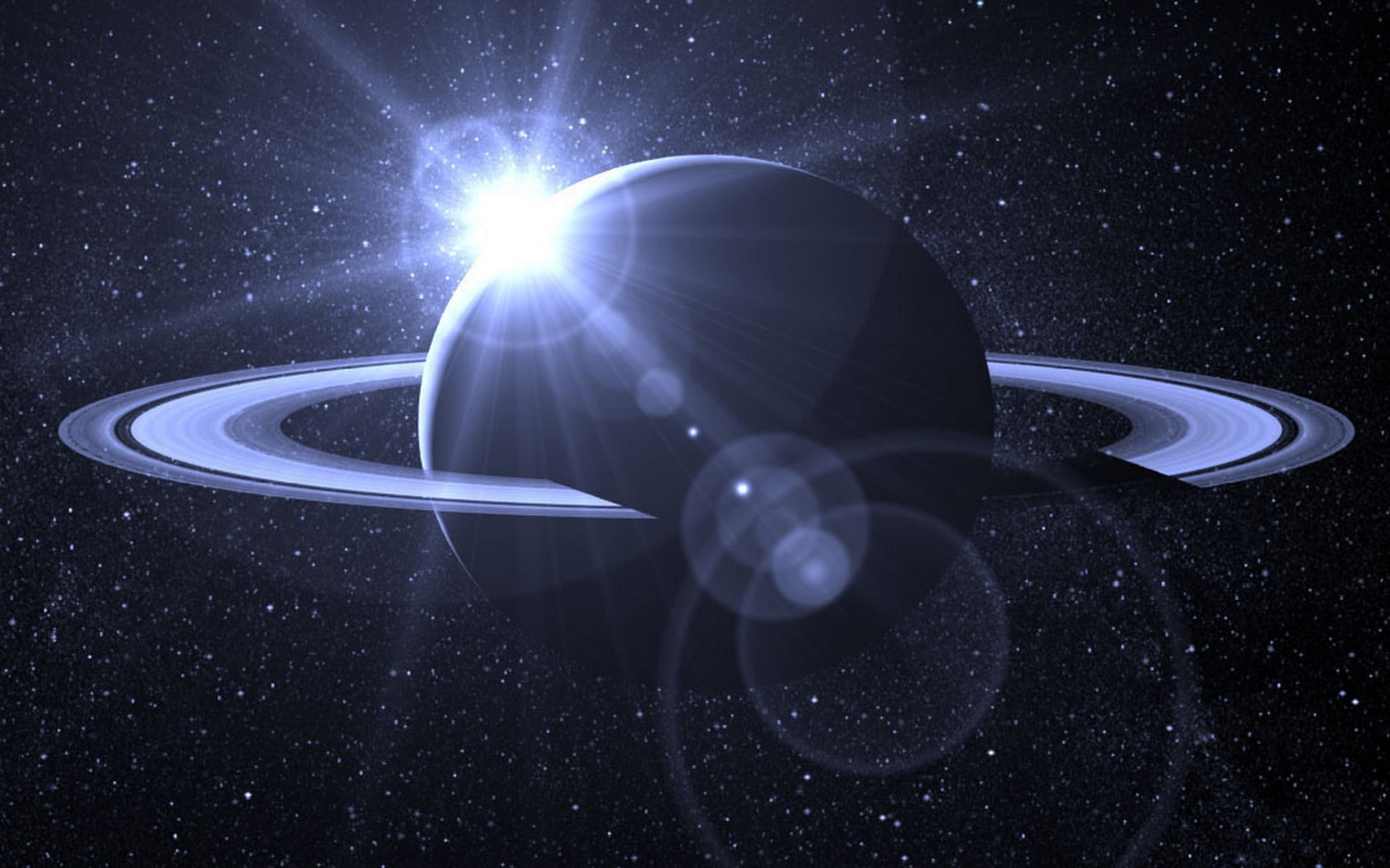 Saturn With Stars , HD Wallpaper & Backgrounds