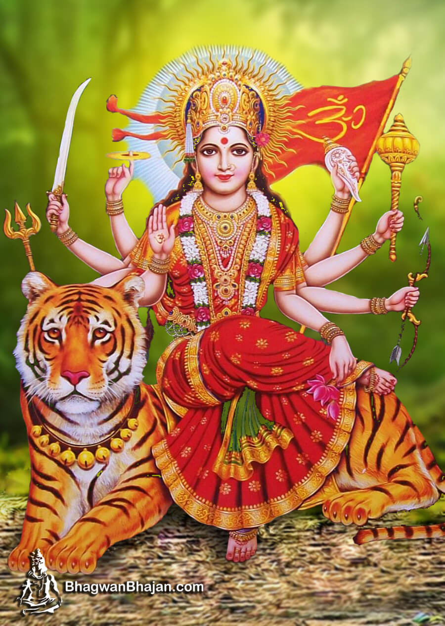 Maa Durga Jai Mata Di Wallpaper - माँ दुर्गा की फोटो डाउनलोड , HD Wallpaper & Backgrounds