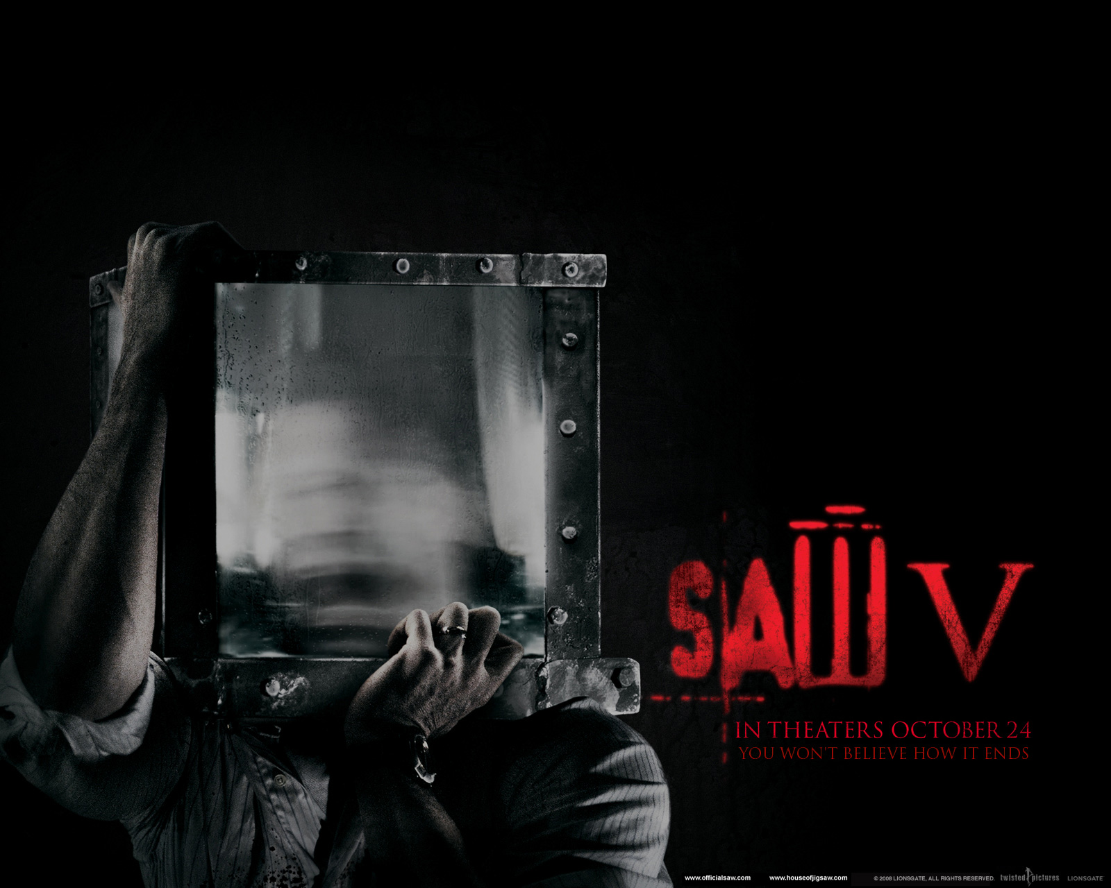 Saw V Wallpapers Saw 5 Movie Wallpapers - Saw 5 Movie Cover , HD Wallpaper & Backgrounds
