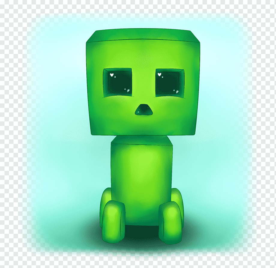 Minecraft Playstation 4 Kavaii Creeper Cuteness, Creeper, - Minecraft Creeper Png , HD Wallpaper & Backgrounds