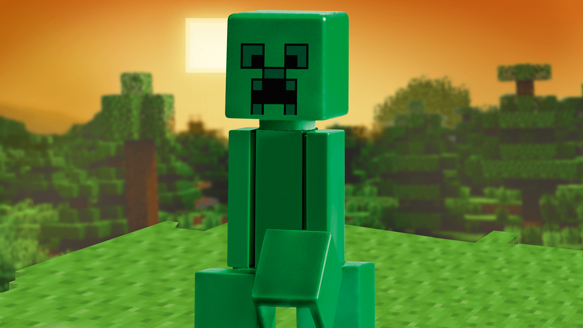 Wallpapers Minecraft Hd - Minecraft Creeper De Lego (#2995632) - HD  Wallpaper \u0026 Backgrounds Download, image size:1920x1080