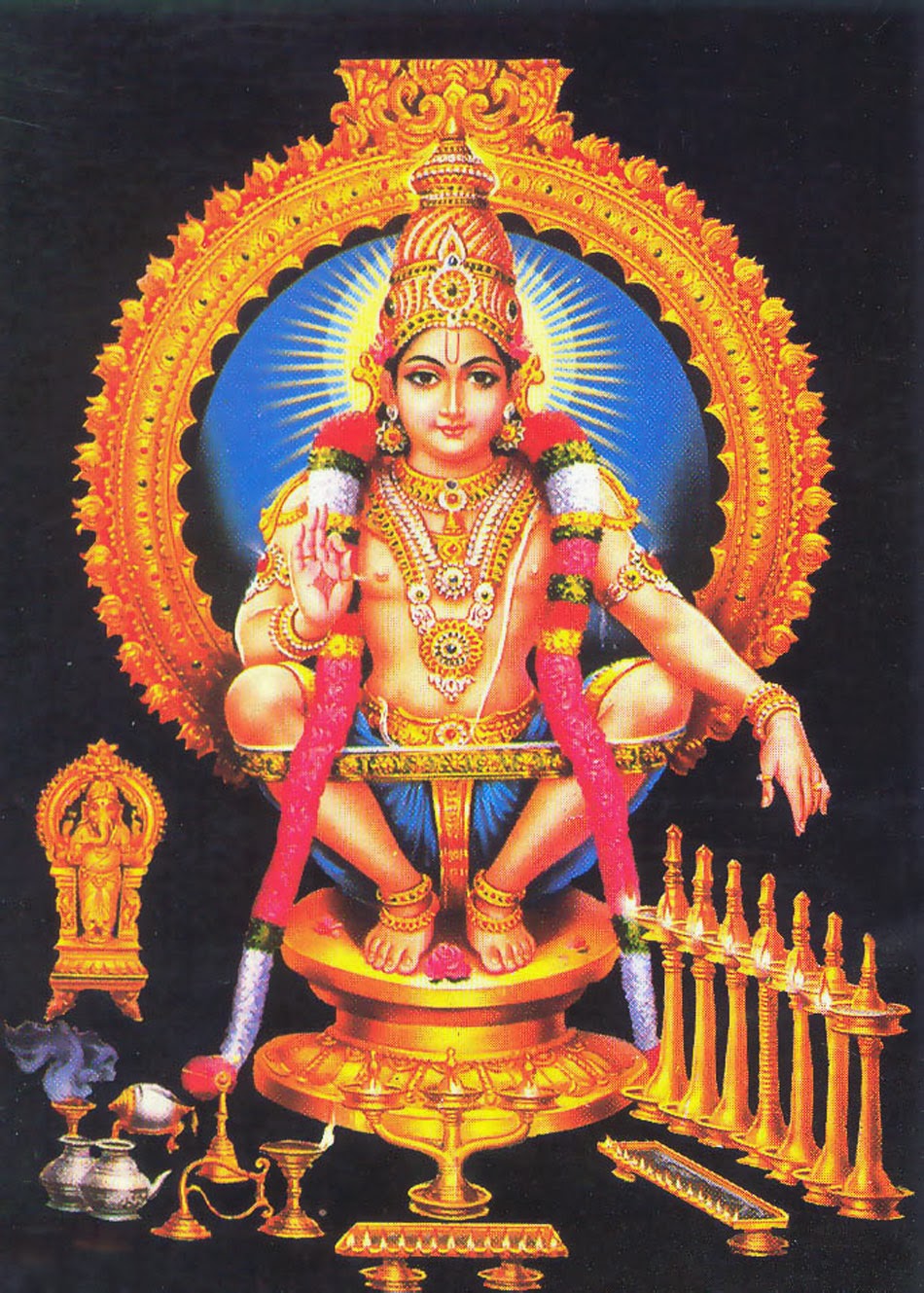 Lord Ayyappa Images - Ayyappa Swamy Photo Download , HD Wallpaper & Backgrounds