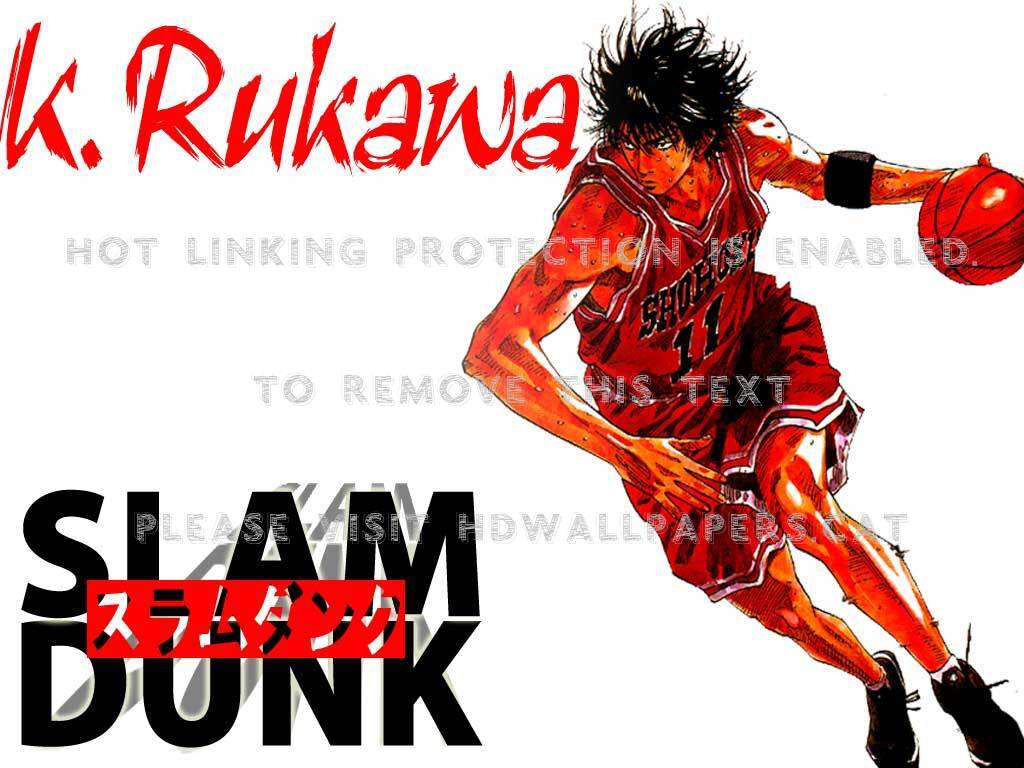 Wallpaper Slank Hd - Slam Dunk Kaede Rukawa , HD Wallpaper & Backgrounds