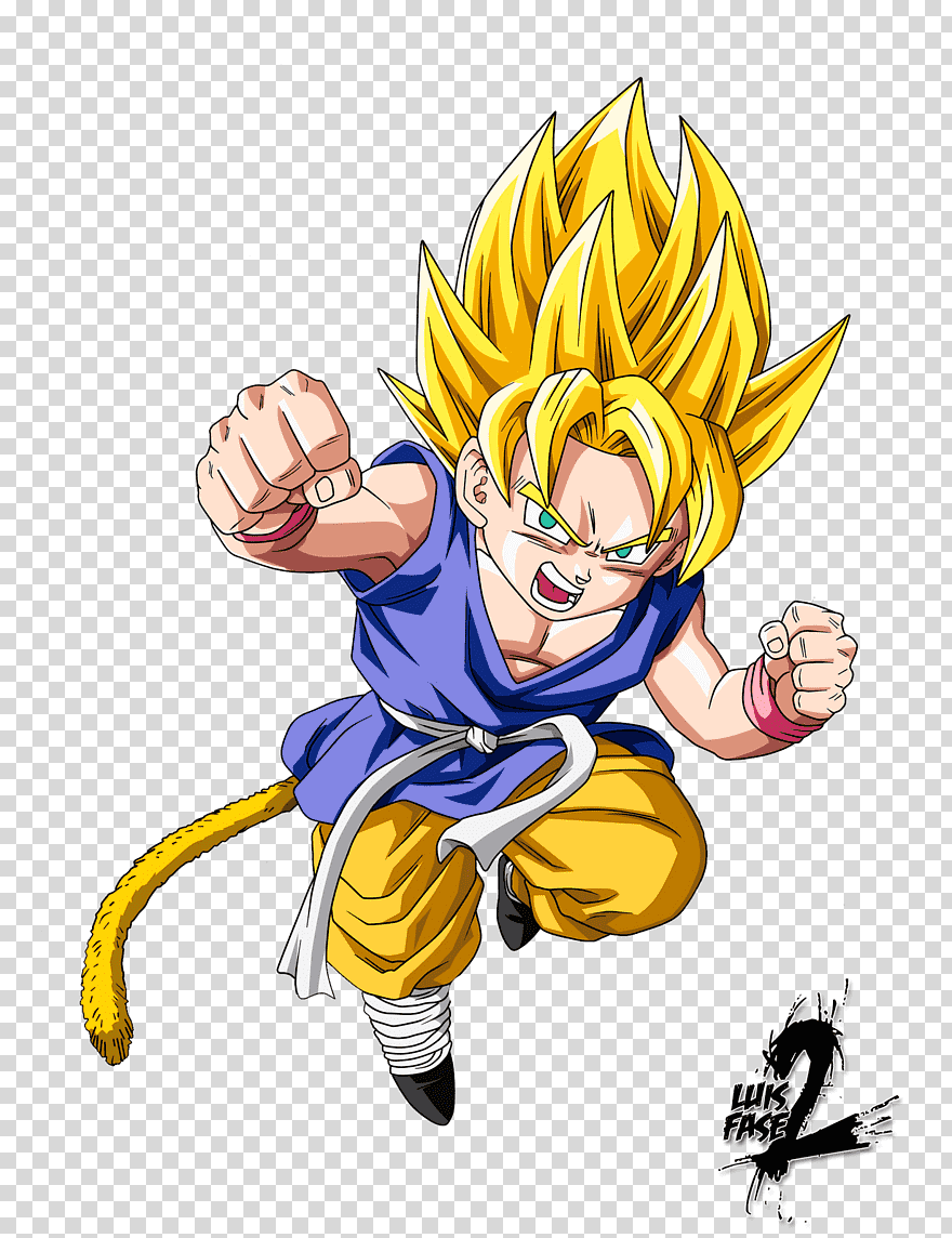 Goku Vegeta Majin Buu Baby Trunks, Goku, Baby, Computer - Holy Family Catholic Church , HD Wallpaper & Backgrounds