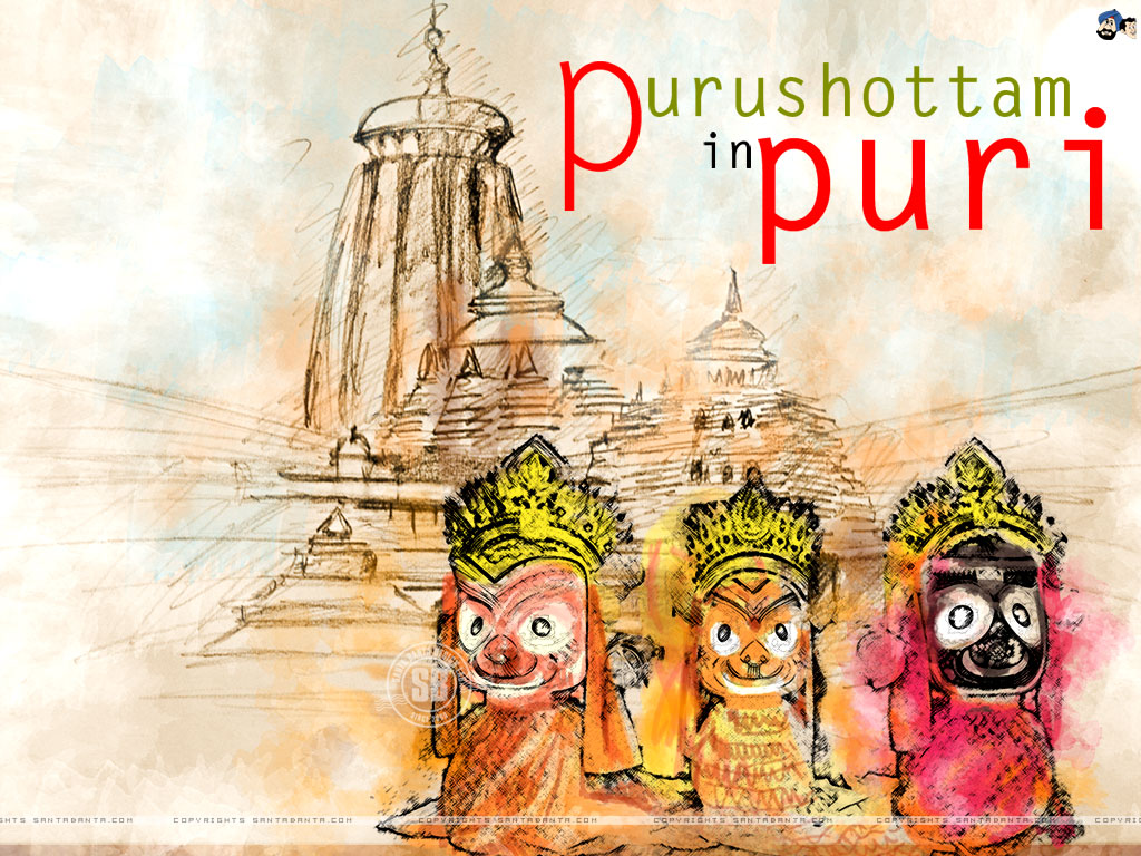 Lord Jagannath - Lord Jagannath In Cartoon , HD Wallpaper & Backgrounds