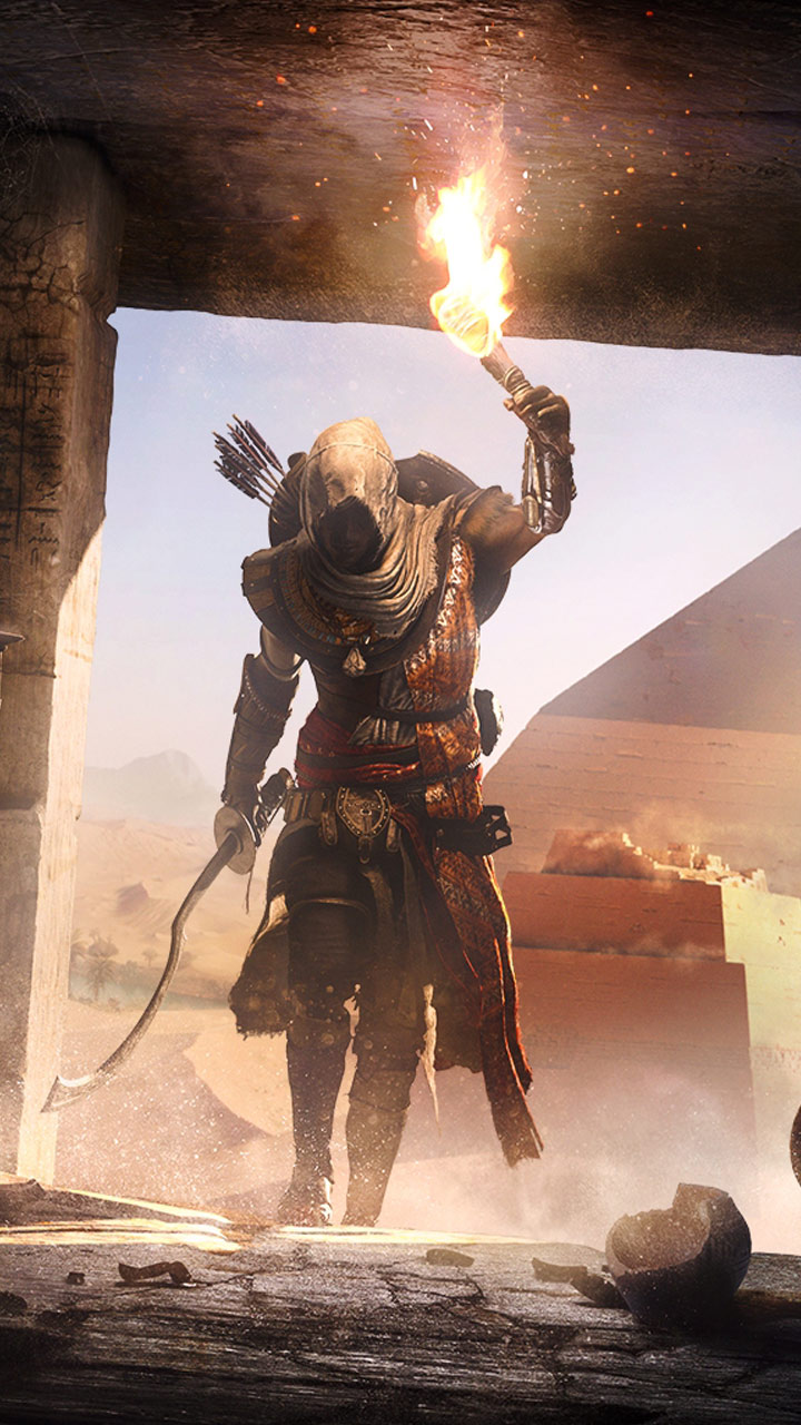 Assassin S Creed Origins Wallpaper - Assassin's Creed Origins Characters , HD Wallpaper & Backgrounds