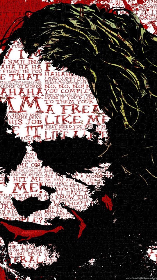 The Joker Quotes Why So Serious Wallpaper - 1080p Joker Hd Wallpapers Download , HD Wallpaper & Backgrounds