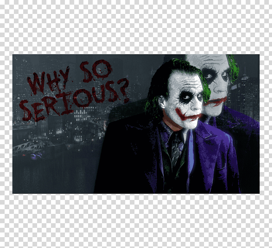 Joker Film Why So Serious, Joker, Heroes, Fictional - So Serious Joker Hd , HD Wallpaper & Backgrounds