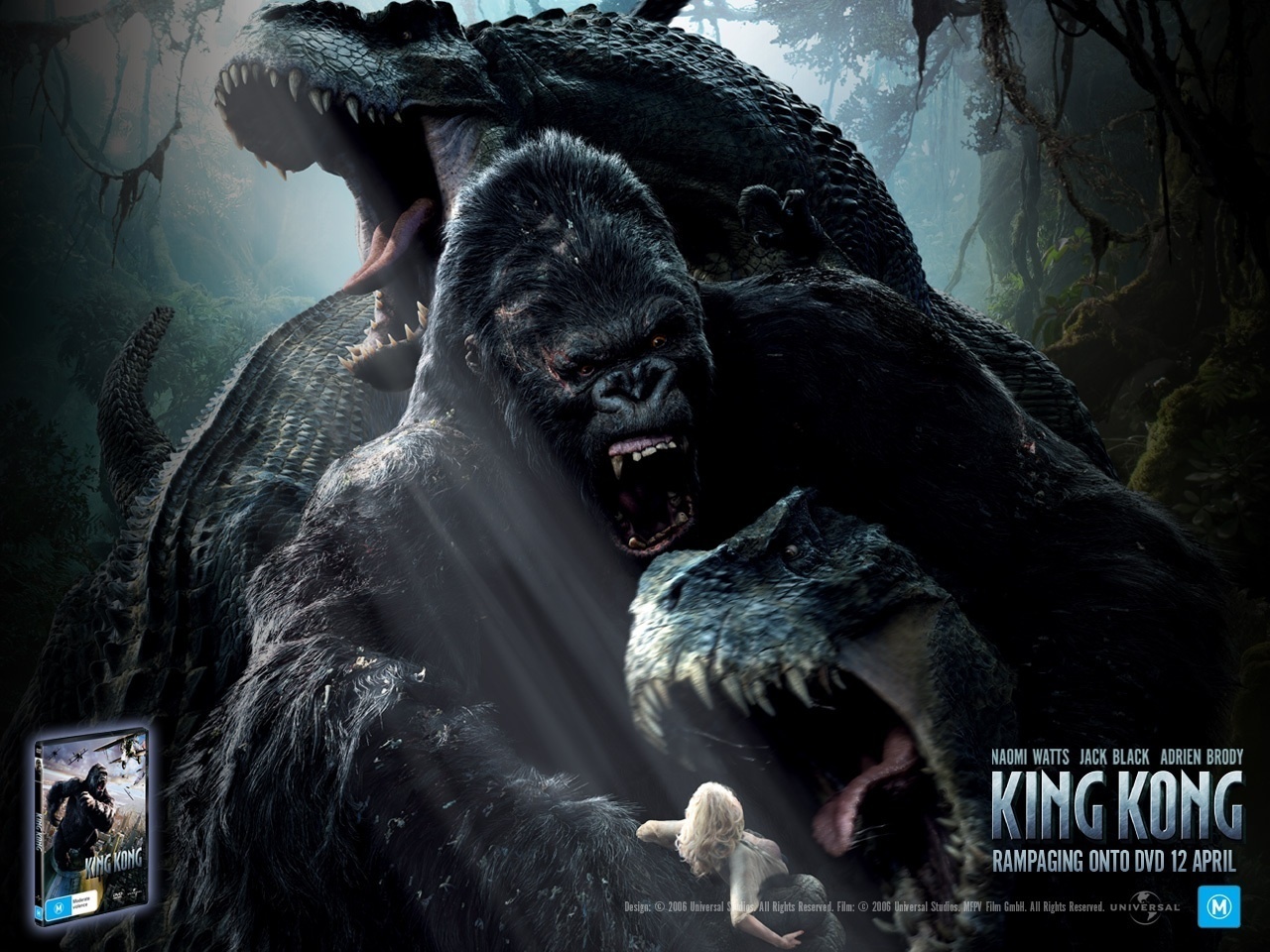 King Kong Images King Kong 2005 Hd Wallpaper And Background , HD Wallpaper & Backgrounds