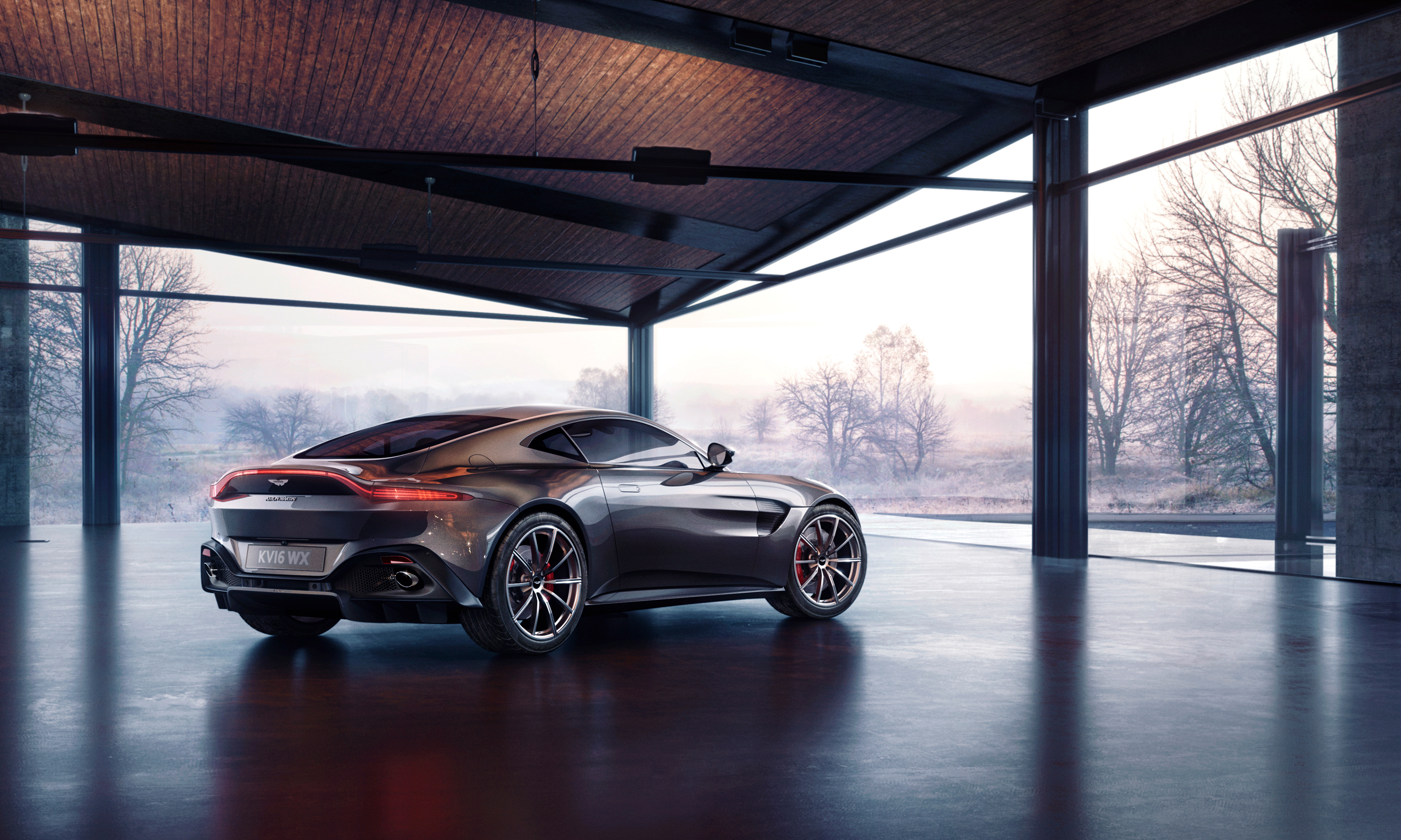 Aston Martin Vantage 2019 Wallpaper 4k , HD Wallpaper & Backgrounds