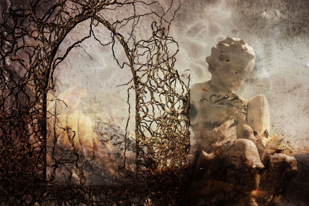 Fantasy Devastation Angel Fire Dark Surreal Wallpaper - Dark Surreal , HD Wallpaper & Backgrounds