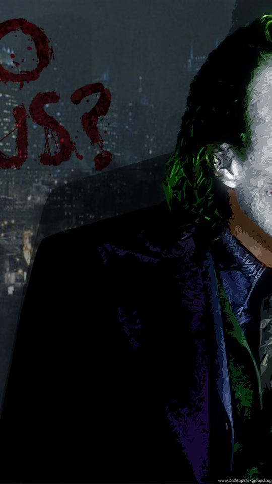 Joker Wallpapers Why So Serious Dark Knight - So Serious Joker Hd , HD Wallpaper & Backgrounds