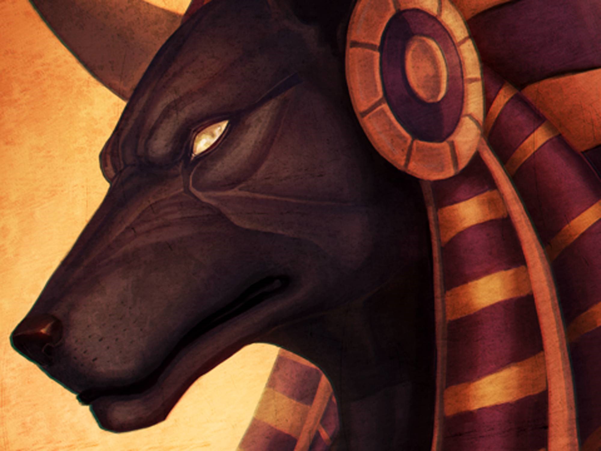 Egyptian God Anubis , HD Wallpaper & Backgrounds