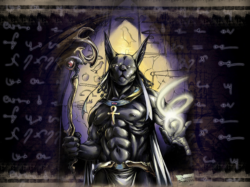 Member Art Wallpaper - Anubis Artwork , HD Wallpaper & Backgrounds