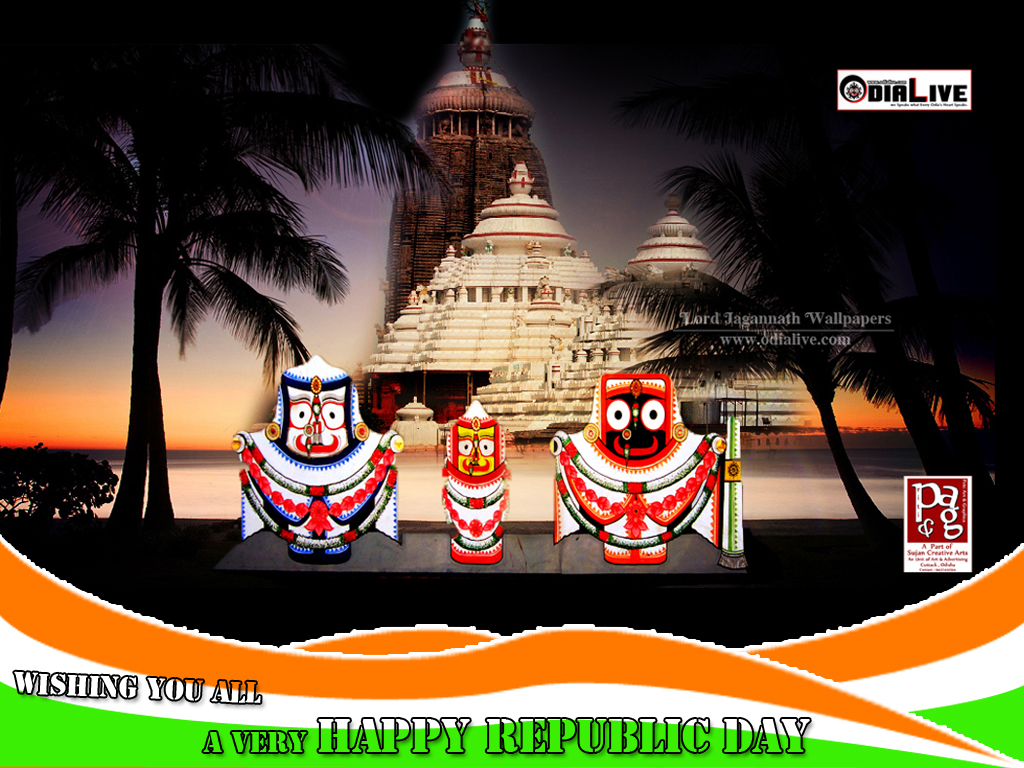 Republic Day Wallpapers - Jagannath Temple , HD Wallpaper & Backgrounds