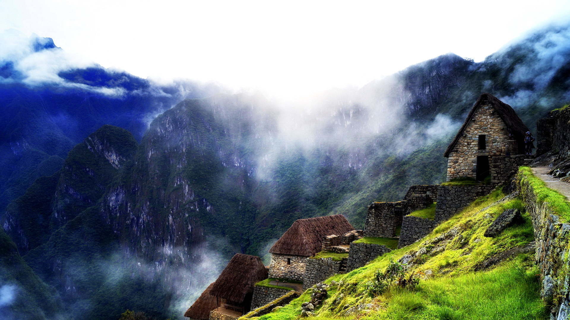 Machu Picchu Mysterious Wallpaper Hd - Paisajes Del Cusco , HD Wallpaper & Backgrounds