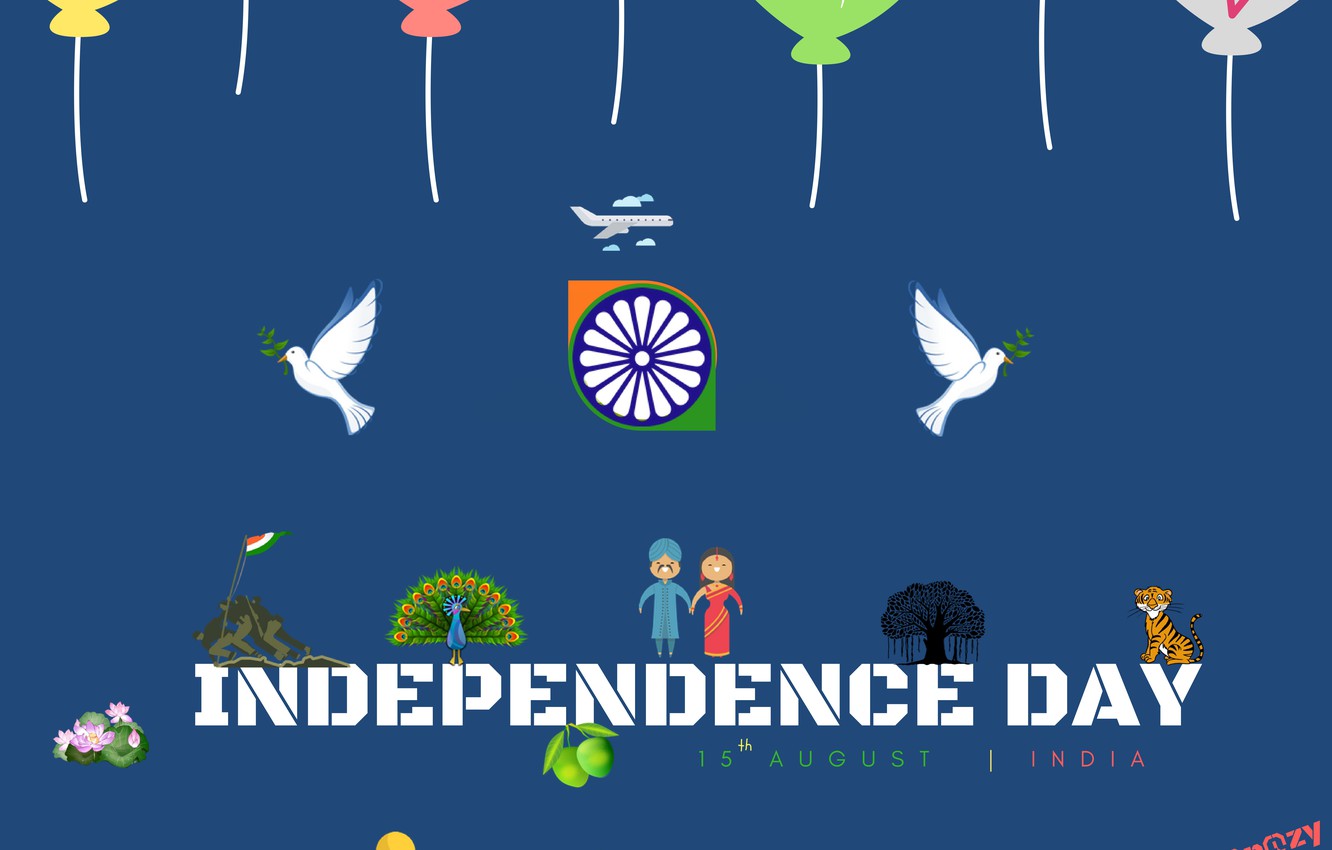 Photo Wallpaper August, India, Independence, 15august, - Dove Clip Art , HD Wallpaper & Backgrounds