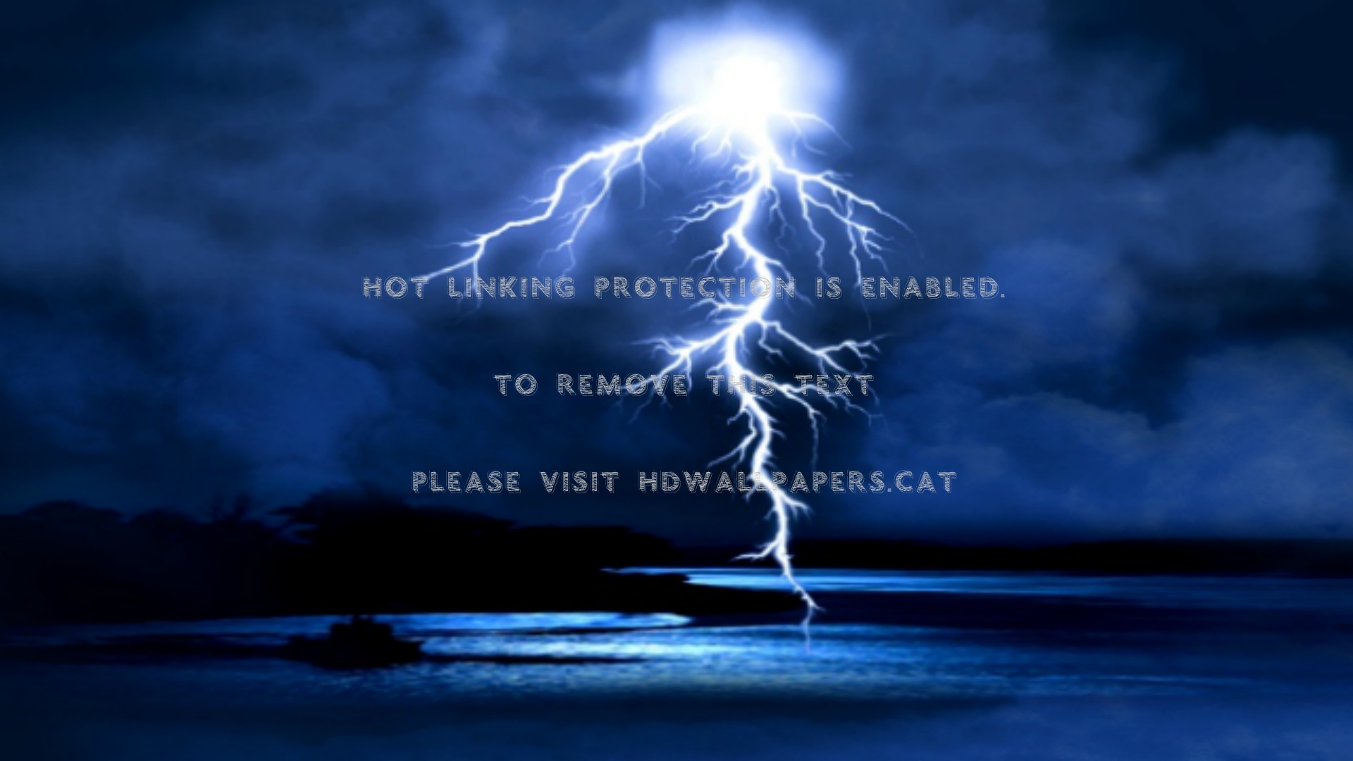* Thunderstorm Nature Force Of Hd Wallpaper - Lightning , HD Wallpaper & Backgrounds
