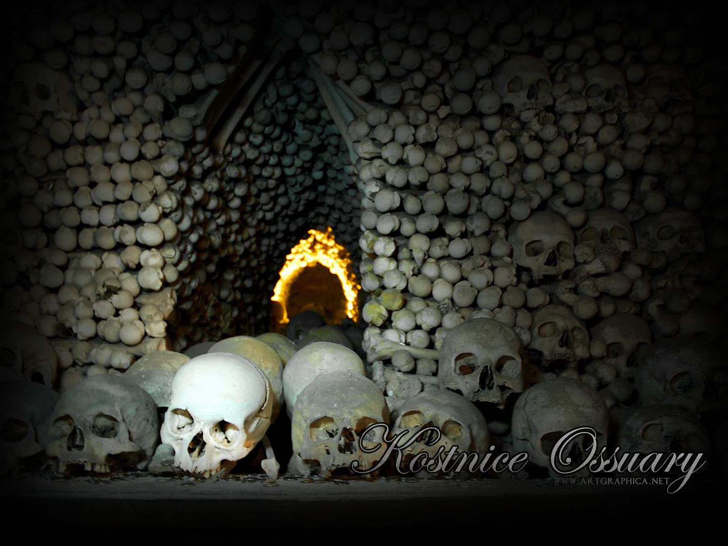Tunnel Skulls , HD Wallpaper & Backgrounds